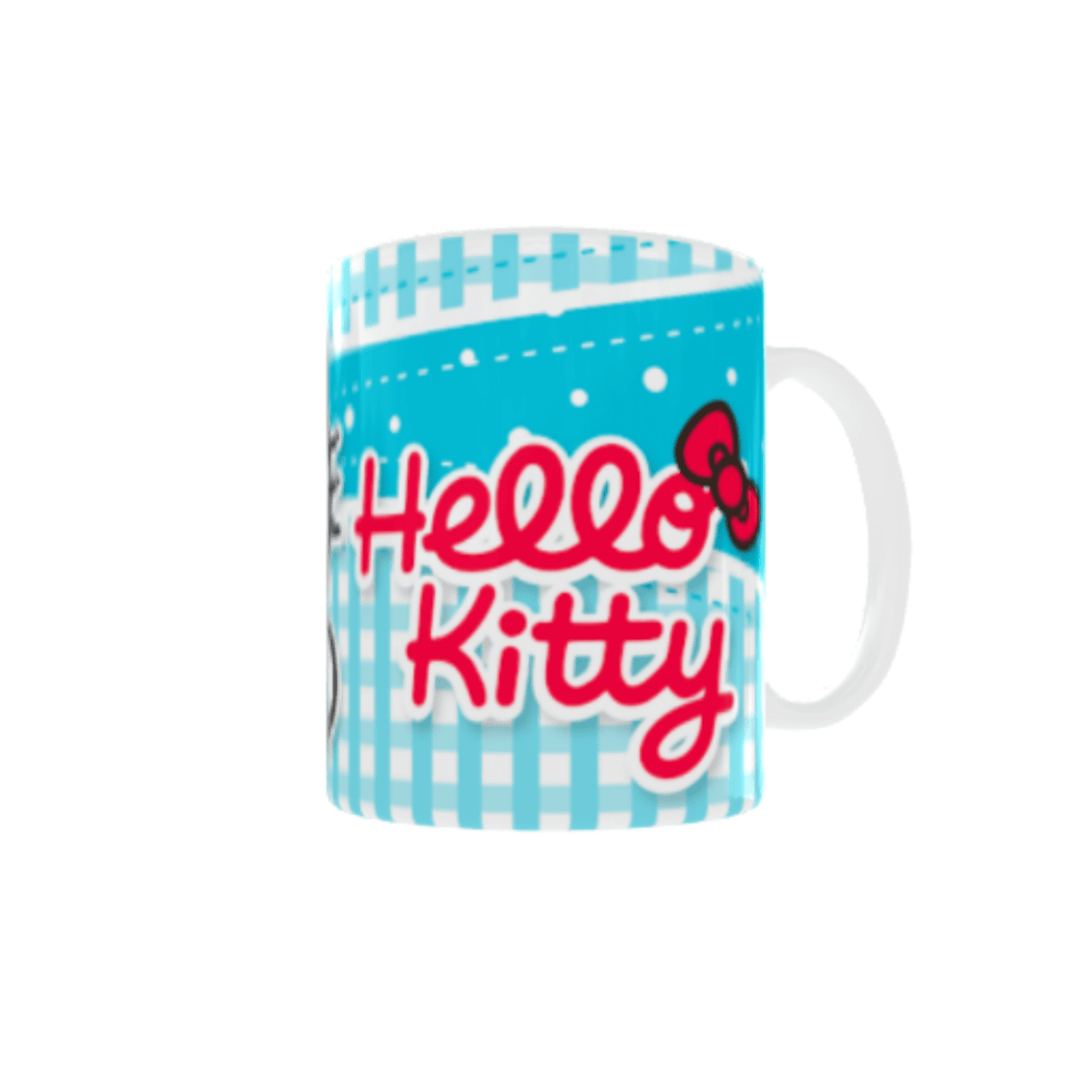 Taza Hello Kitty Azul - 2