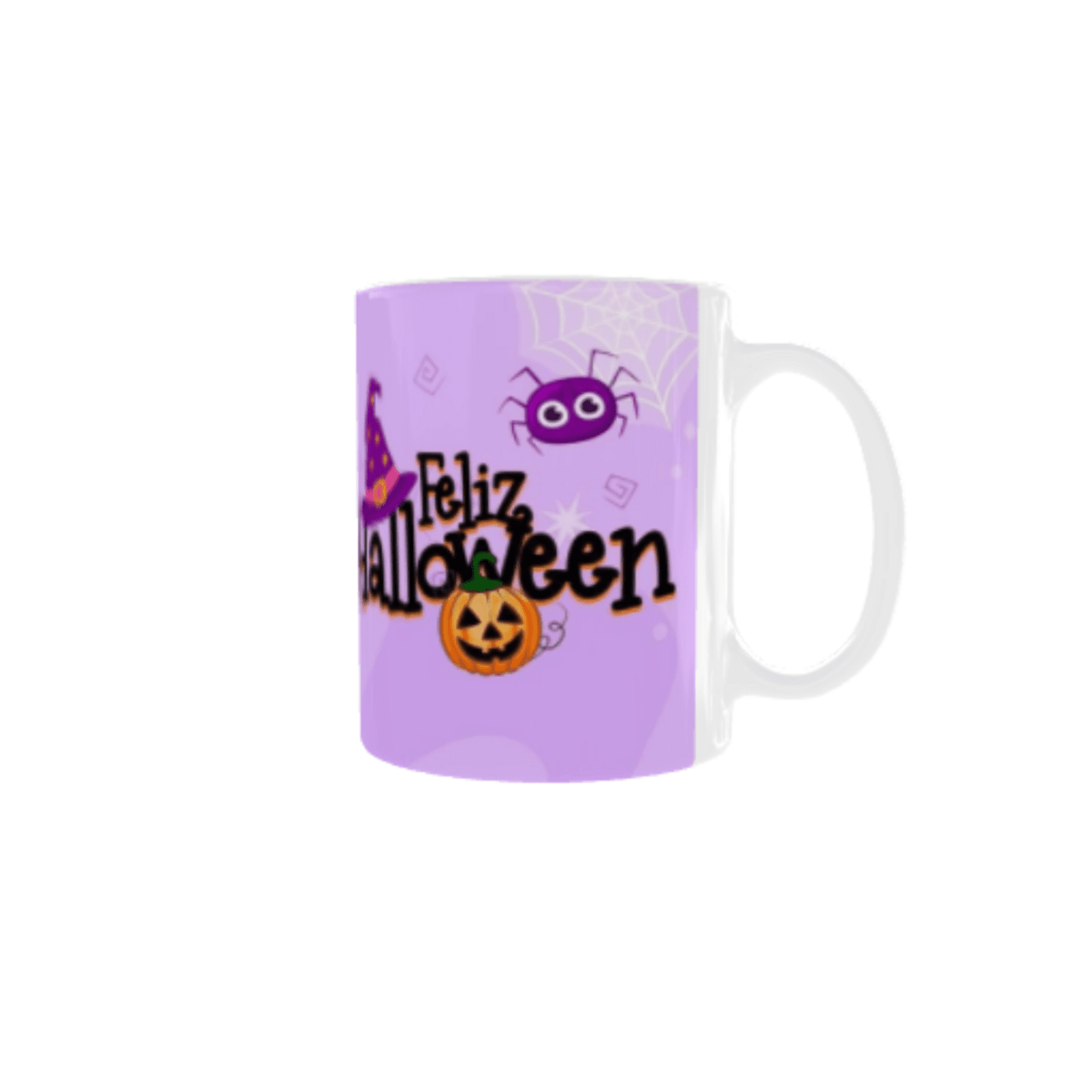 Taza “Feliz Halloween – Brujita y Calabaza” - 5