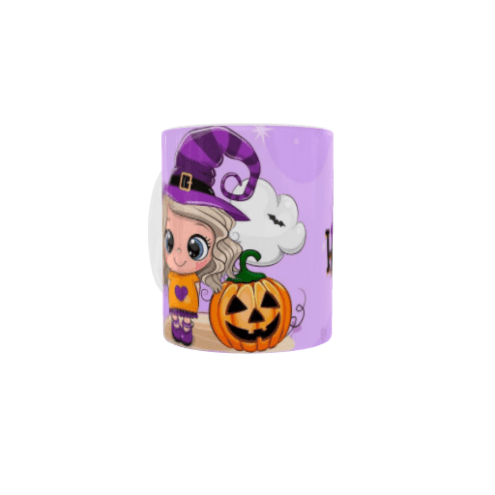 Taza “Feliz Halloween – Brujita y Calabaza” - 2