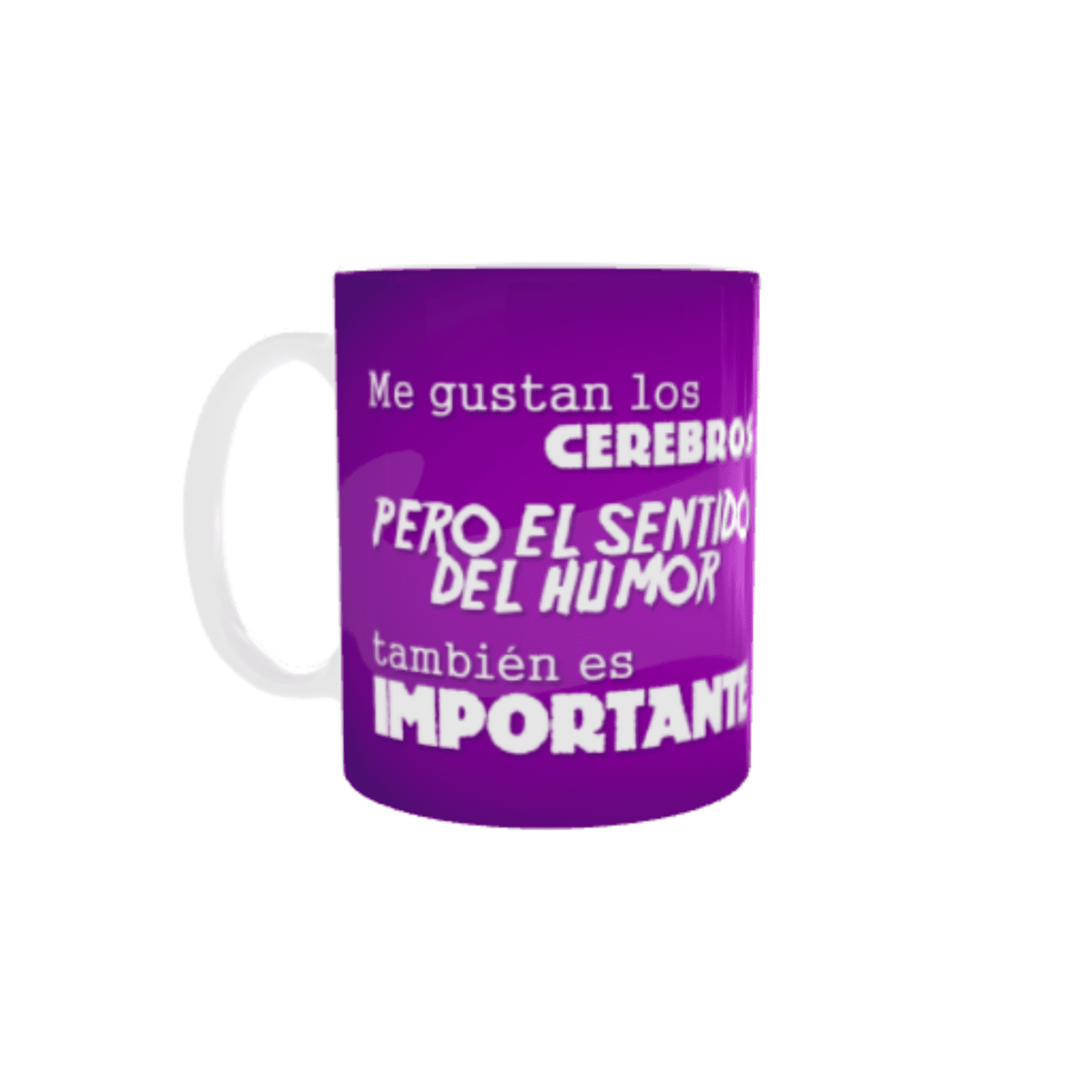 Taza Zombie – Me Gustan los Cerebros, pero el Sentido del Humor También es Impor - 1