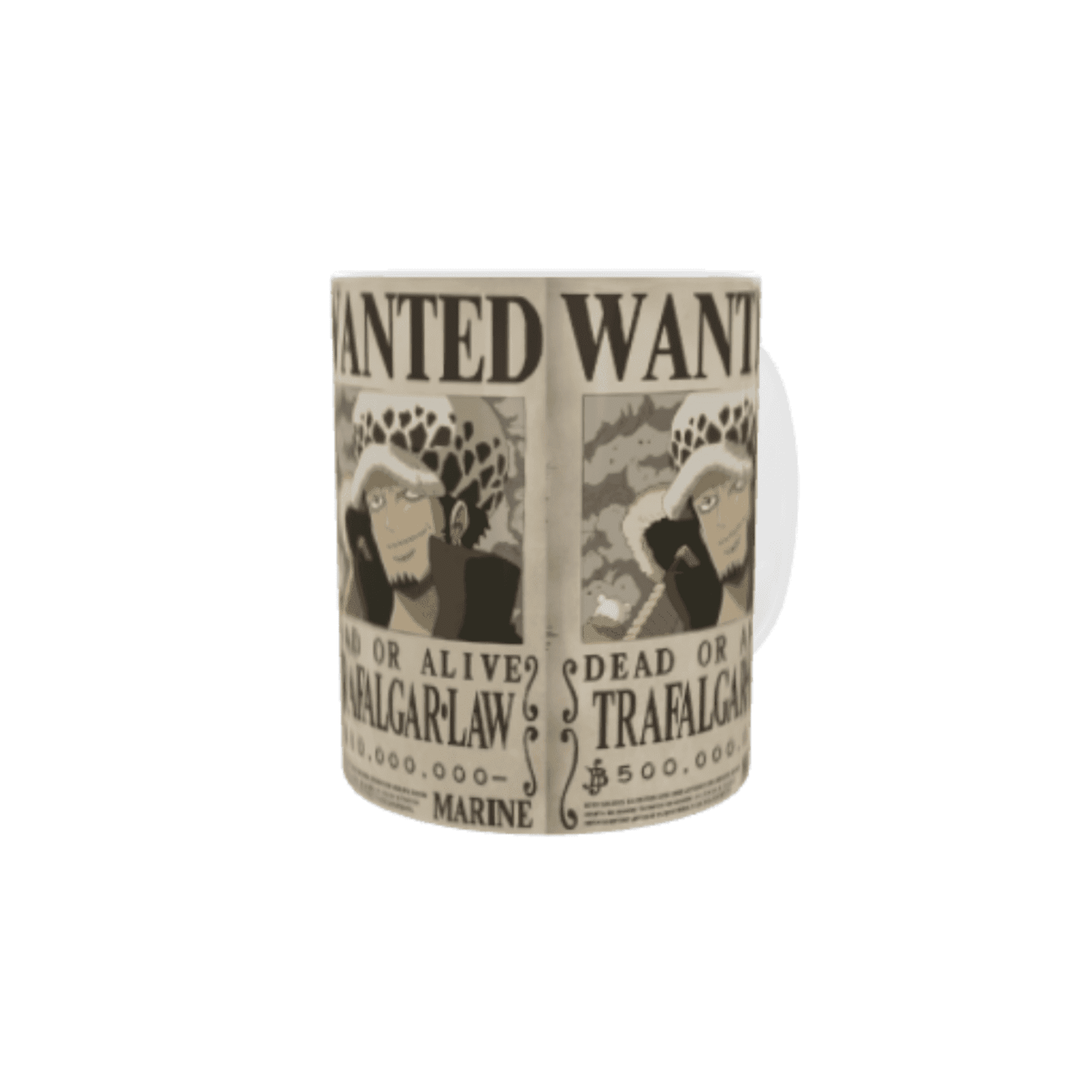 Taza "Wanted Se Busca Trafalgar Law" – One Piece - 4
