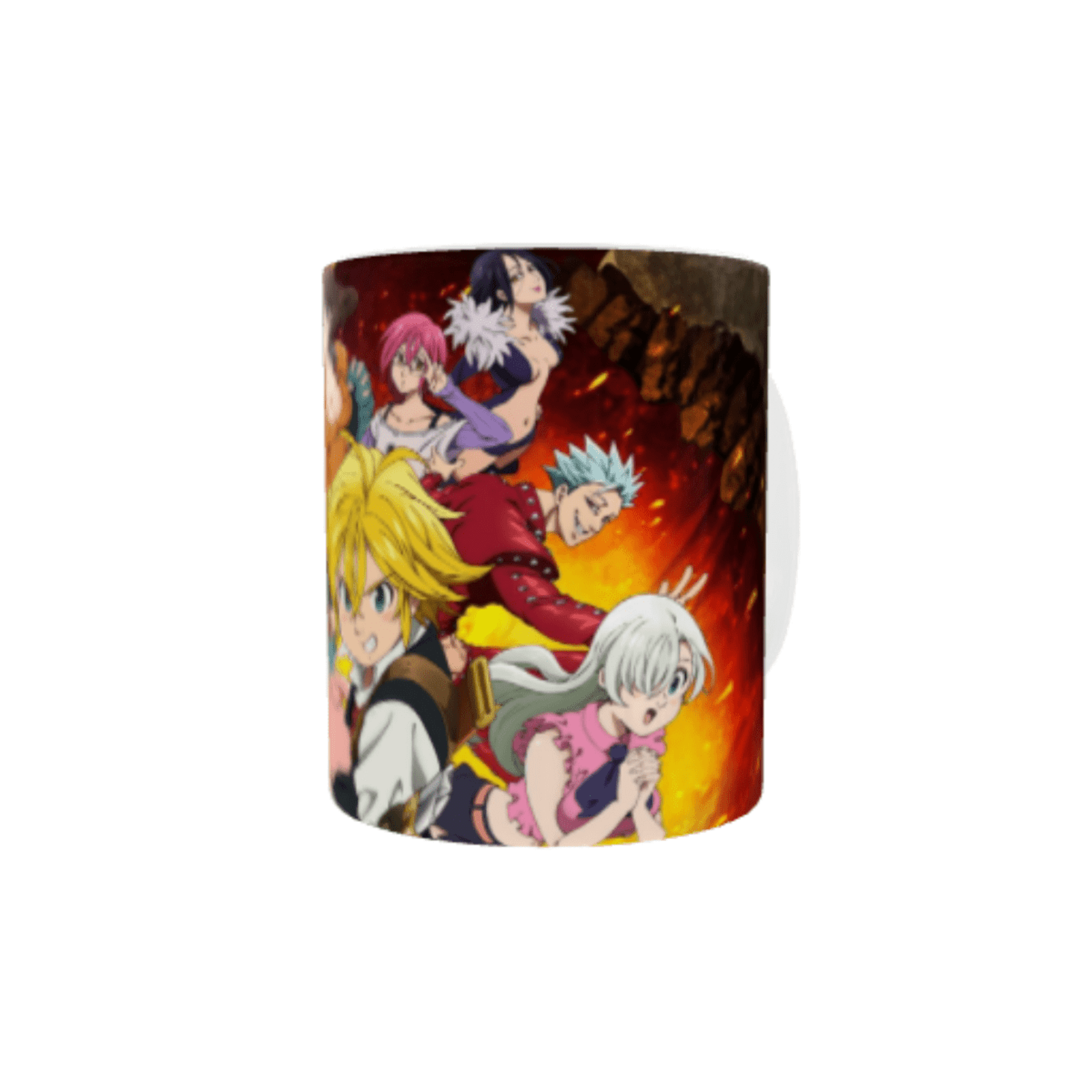 Taza Seven Deadly Sins – Meliodas y los Pecados Capitales - 2