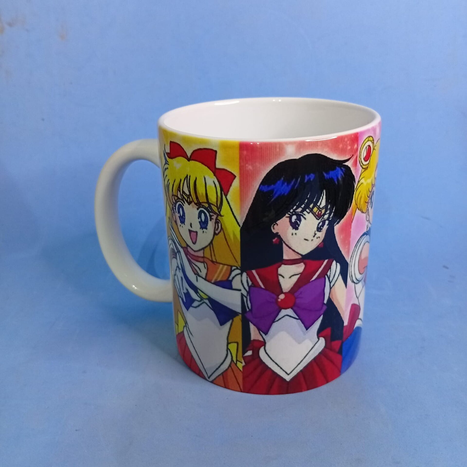 Taza Sailor Moon Mars Jupiter Venus Mercury - 3