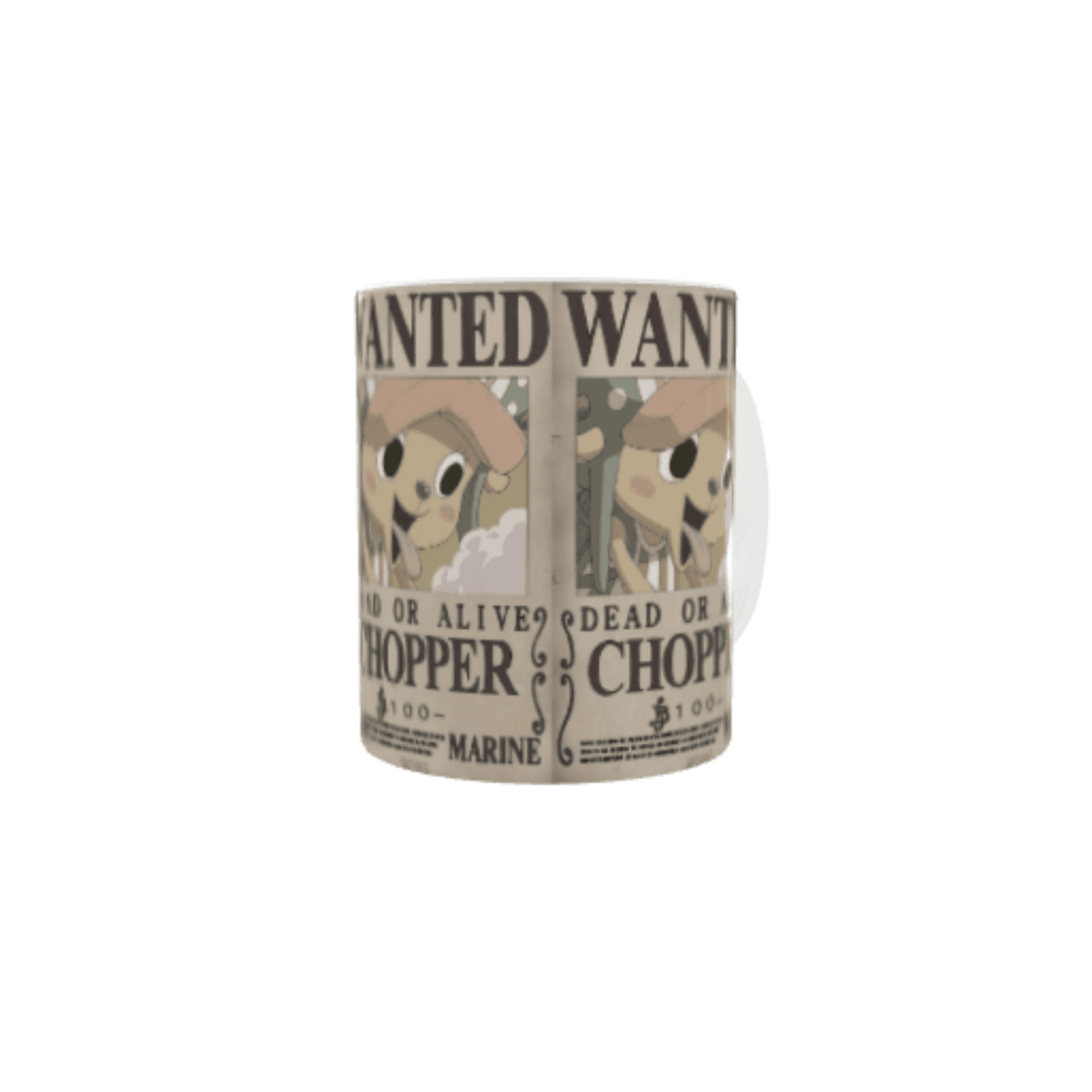 Taza Cartel Wanted Se Busca Chopper – One Piece - 4