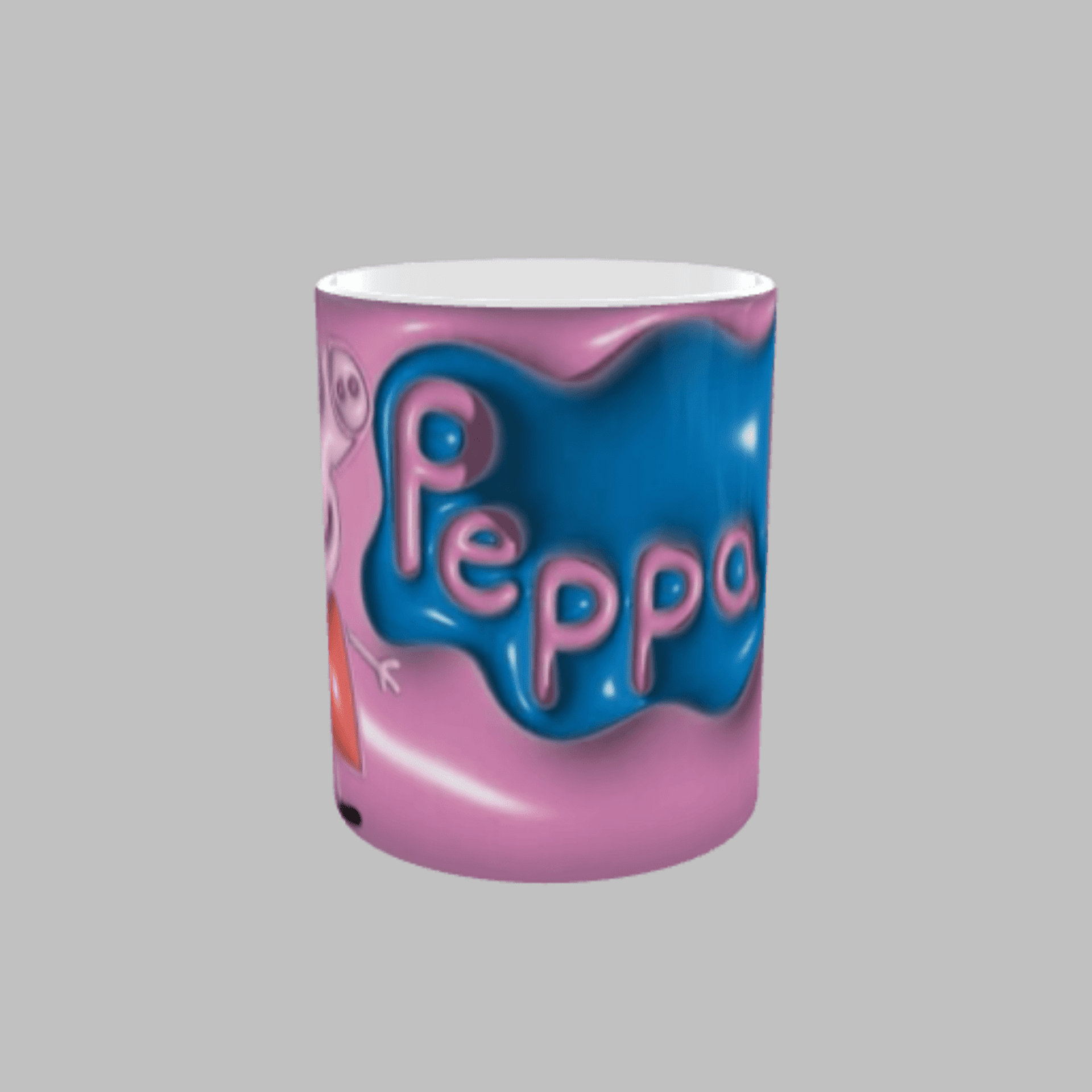 Taza Peppa Pig Efecto 3D - 2