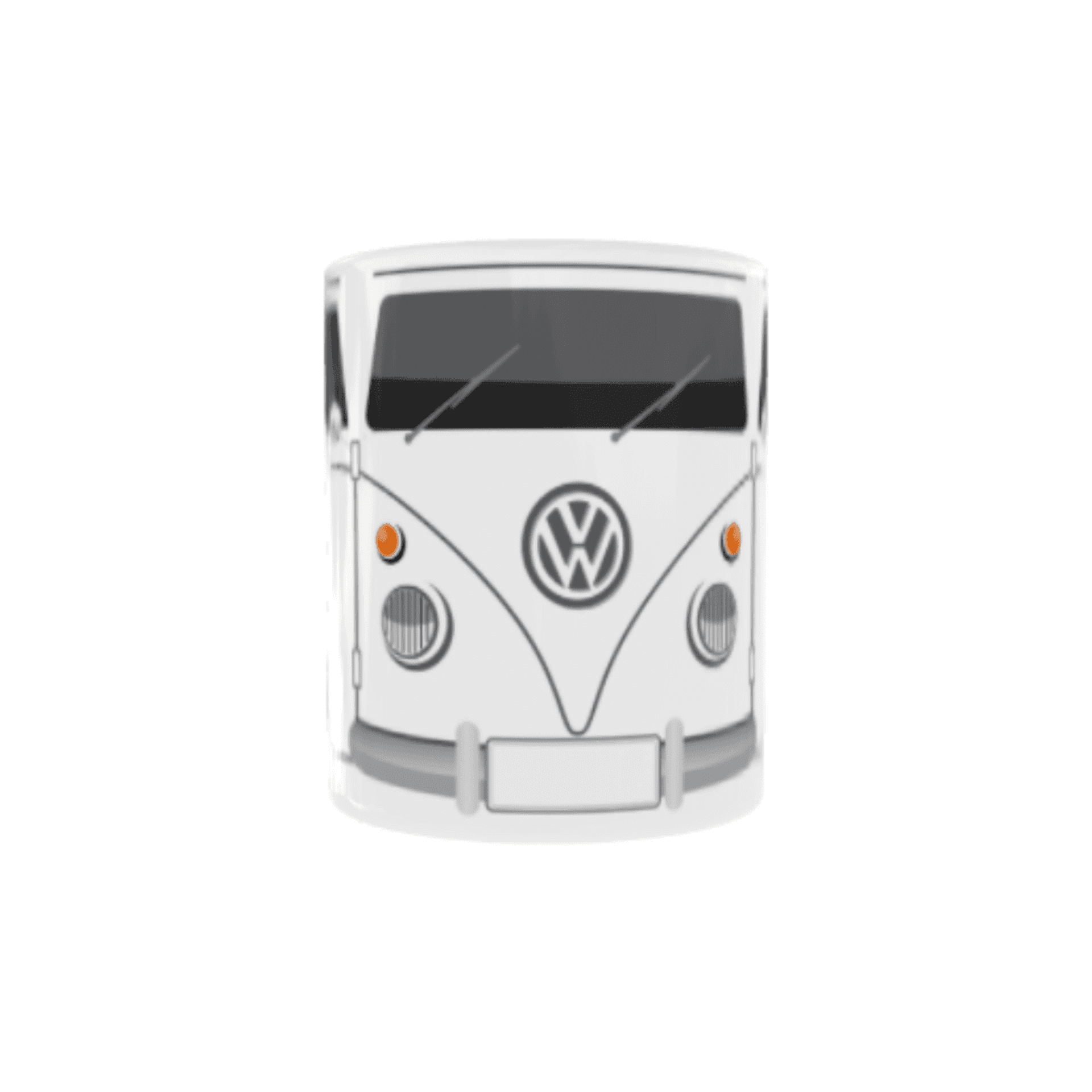 Taza Furgoneta Volkswagen Hippie Blanca VW - 1