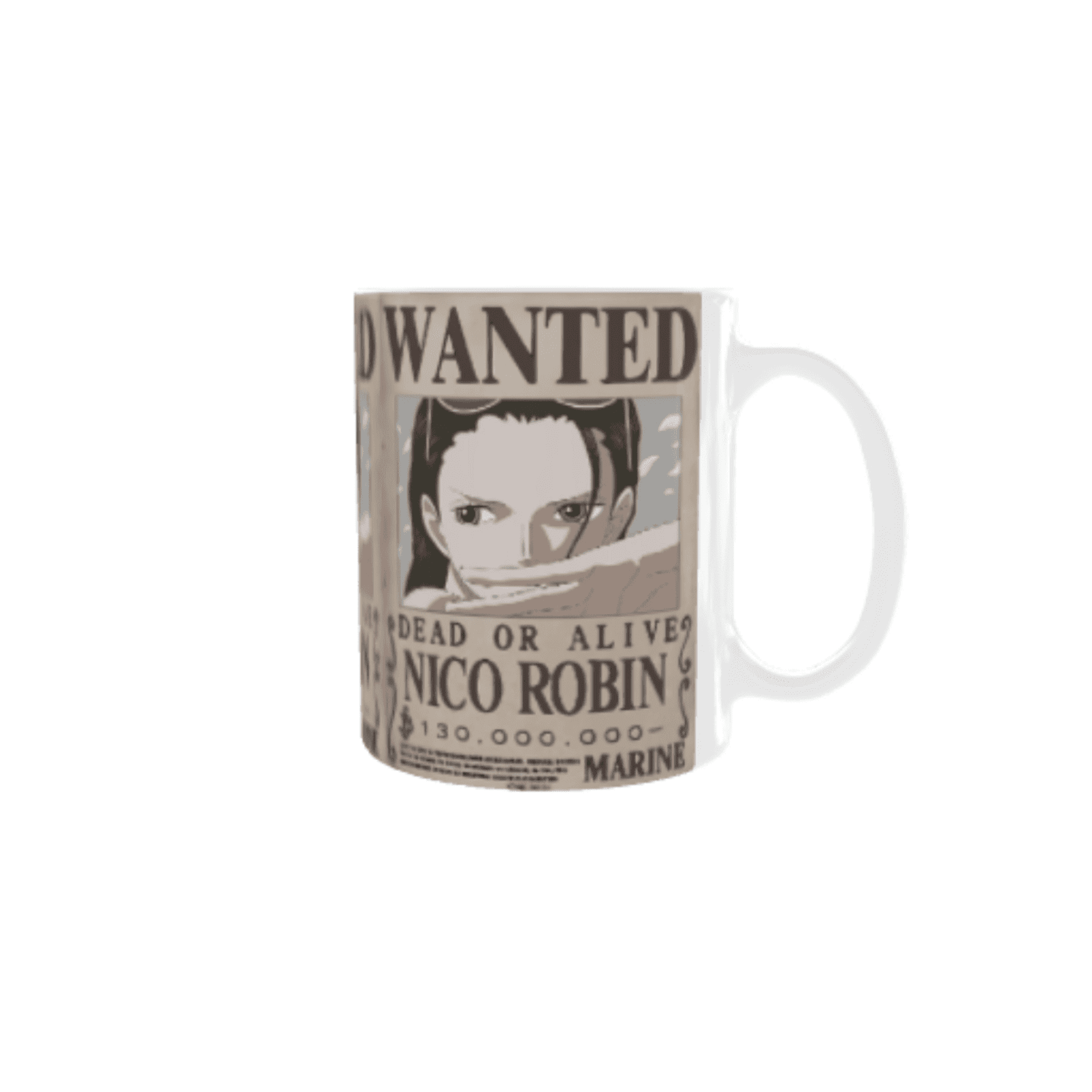 Taza Cartel Wanted Se Busca Nico Robin – One Piece - 5