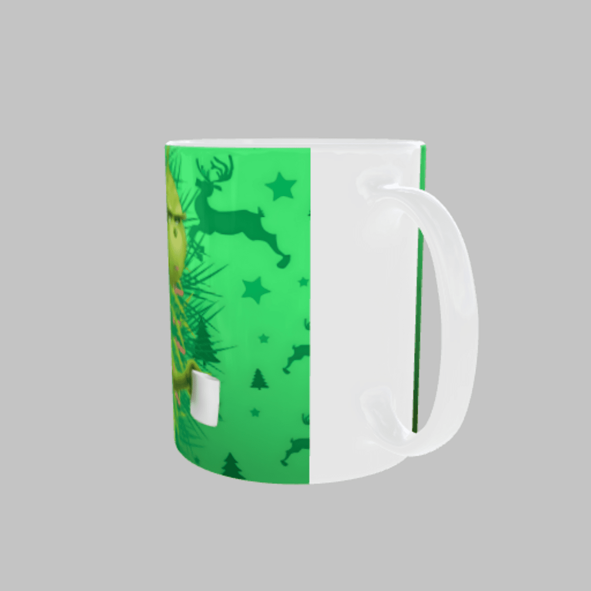 Taza “Soy un Auténtico Grinch Antes de mi Café” - 6