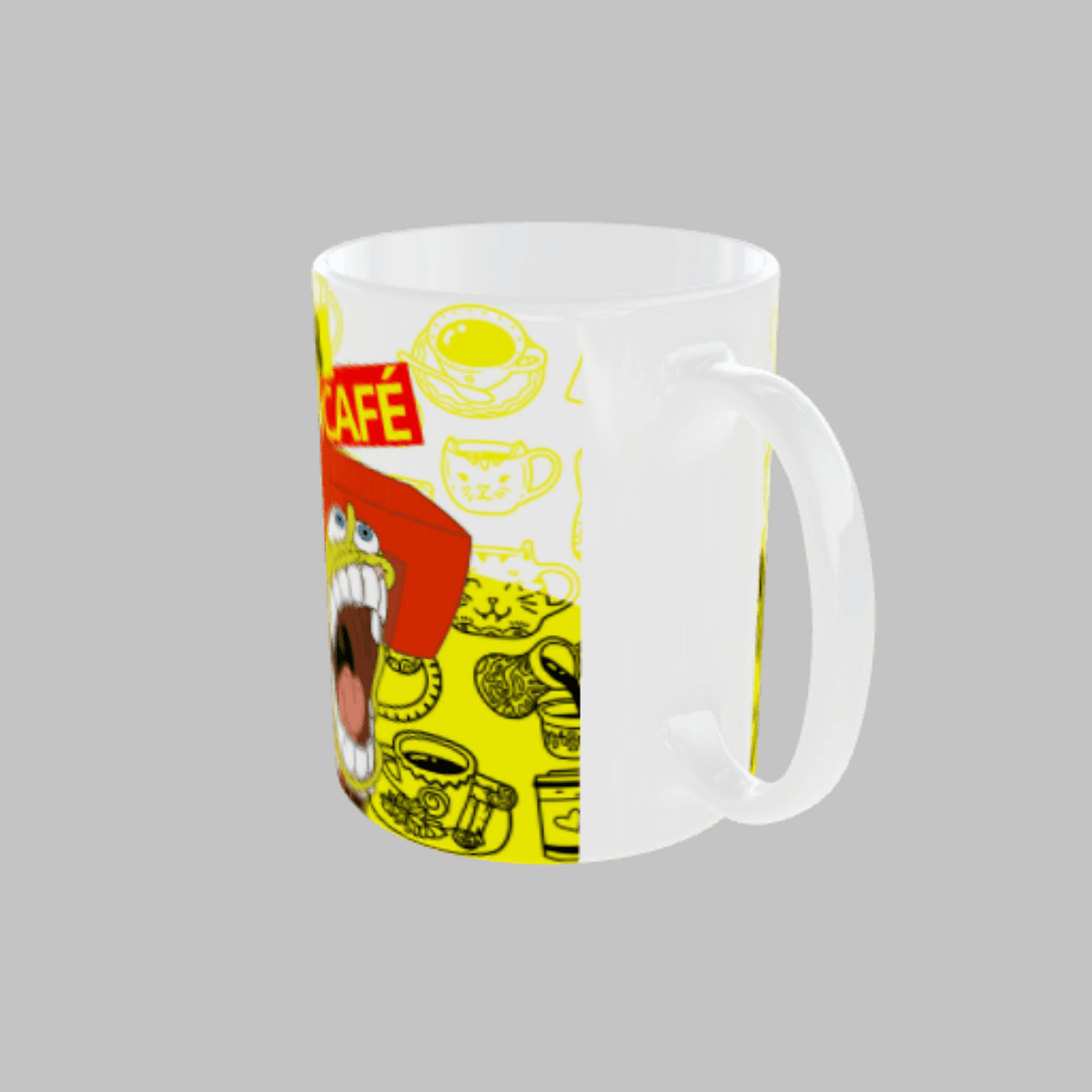 Taza Bob Esponja “Con café / Sin café” - 4