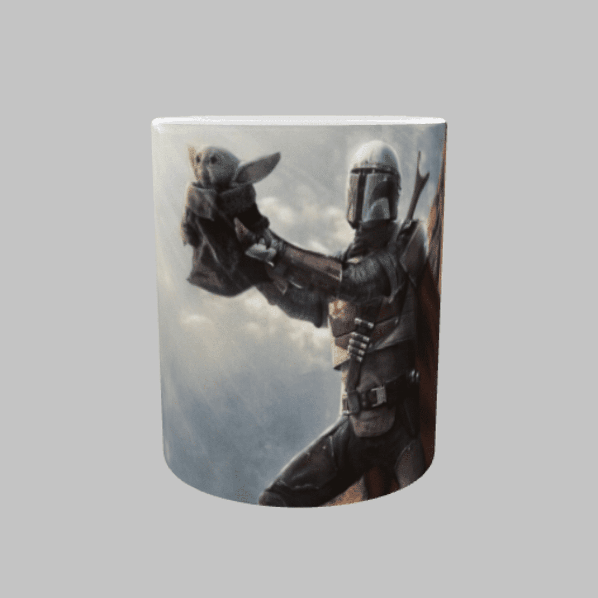 Taza The Mandalorian y Grogu - 1