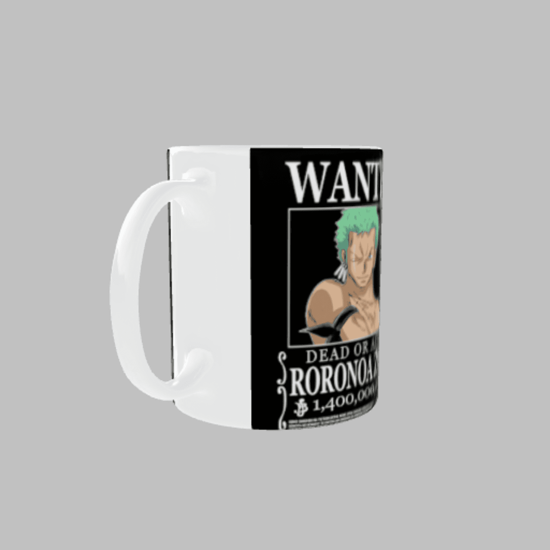 Taza Wanted Roronoa Zoro – One Piece - 4