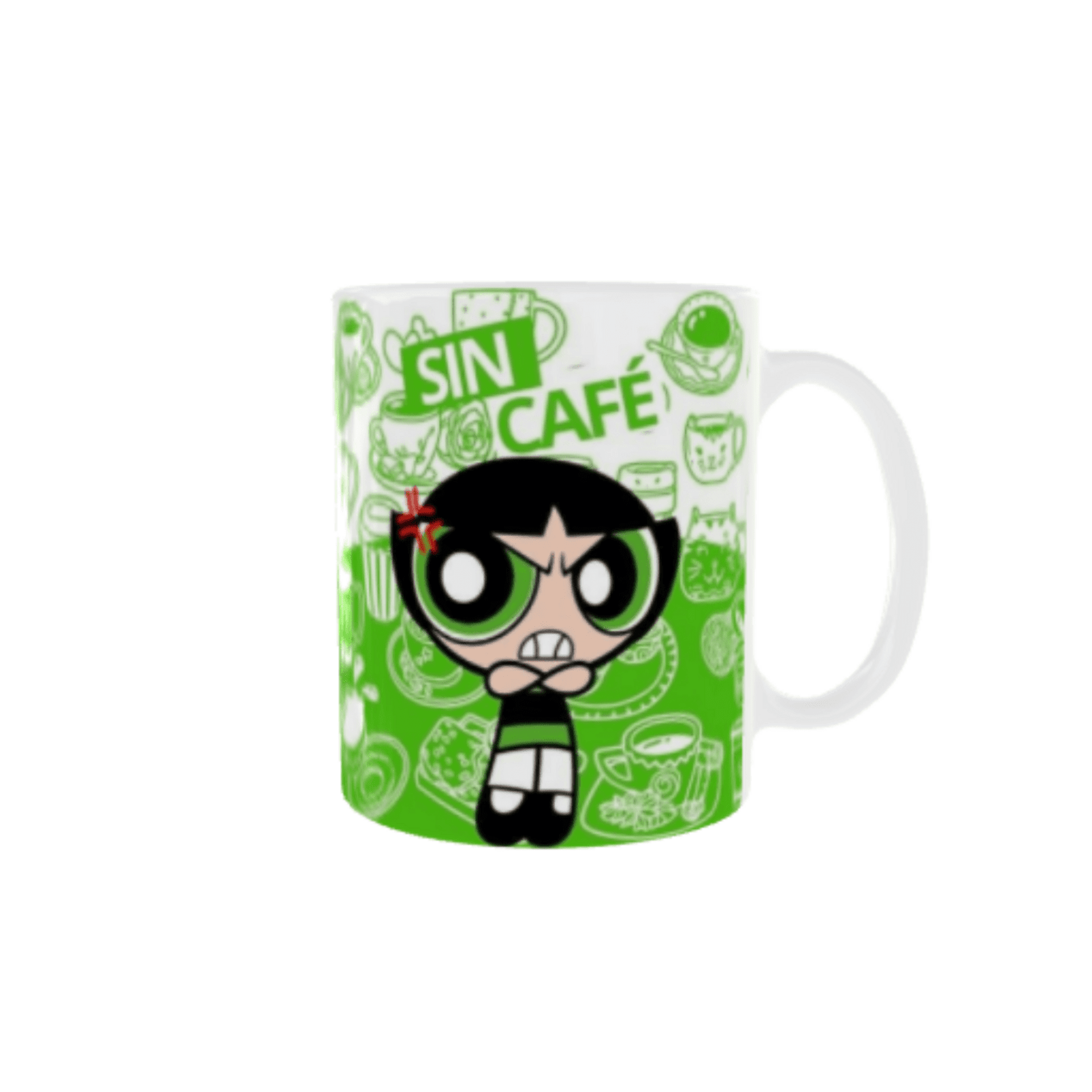 Taza "Cactus con café / sin café" – Las Supernenas - 5