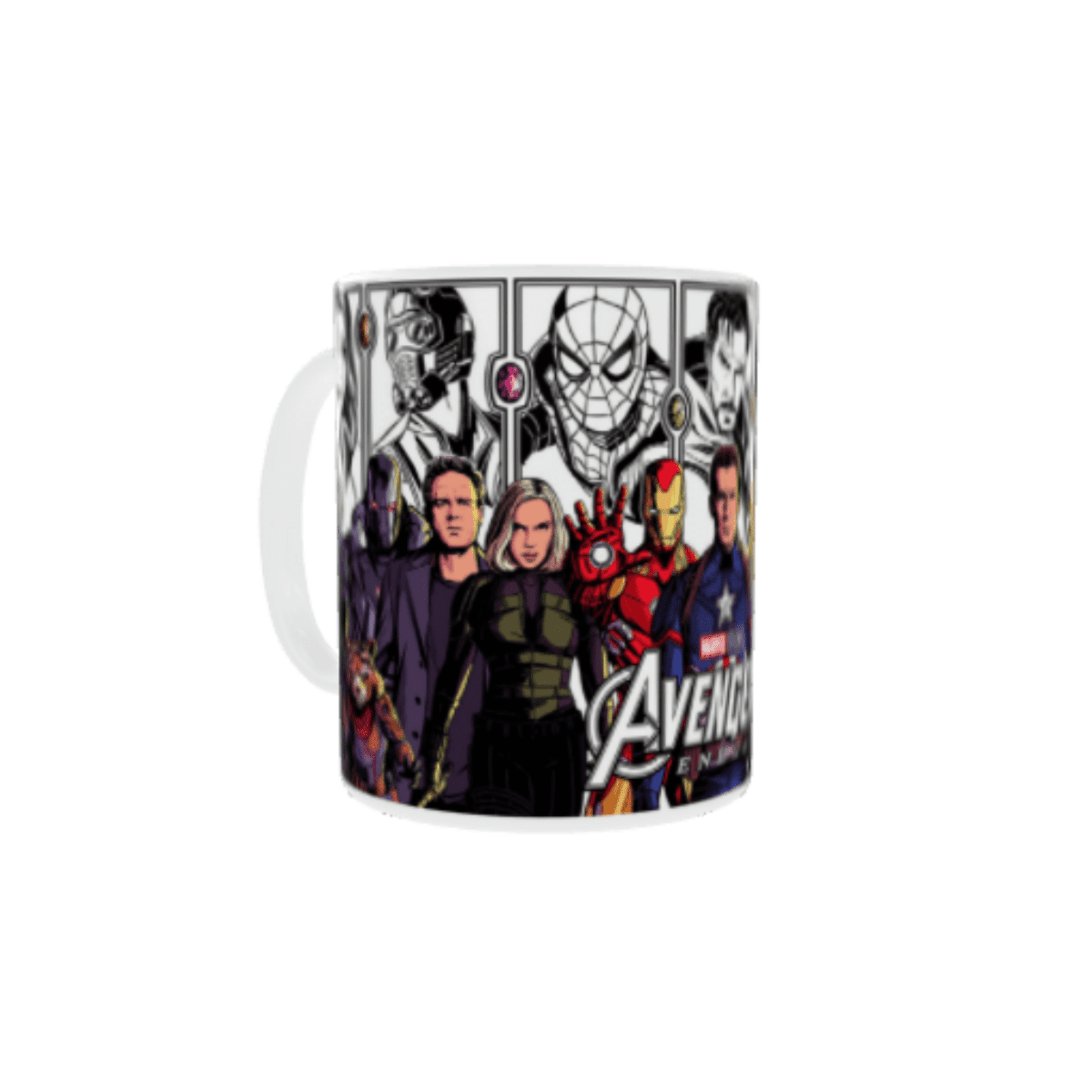 Taza Avengers – Endgame | Superhéroes en Estilo Cómic - 5