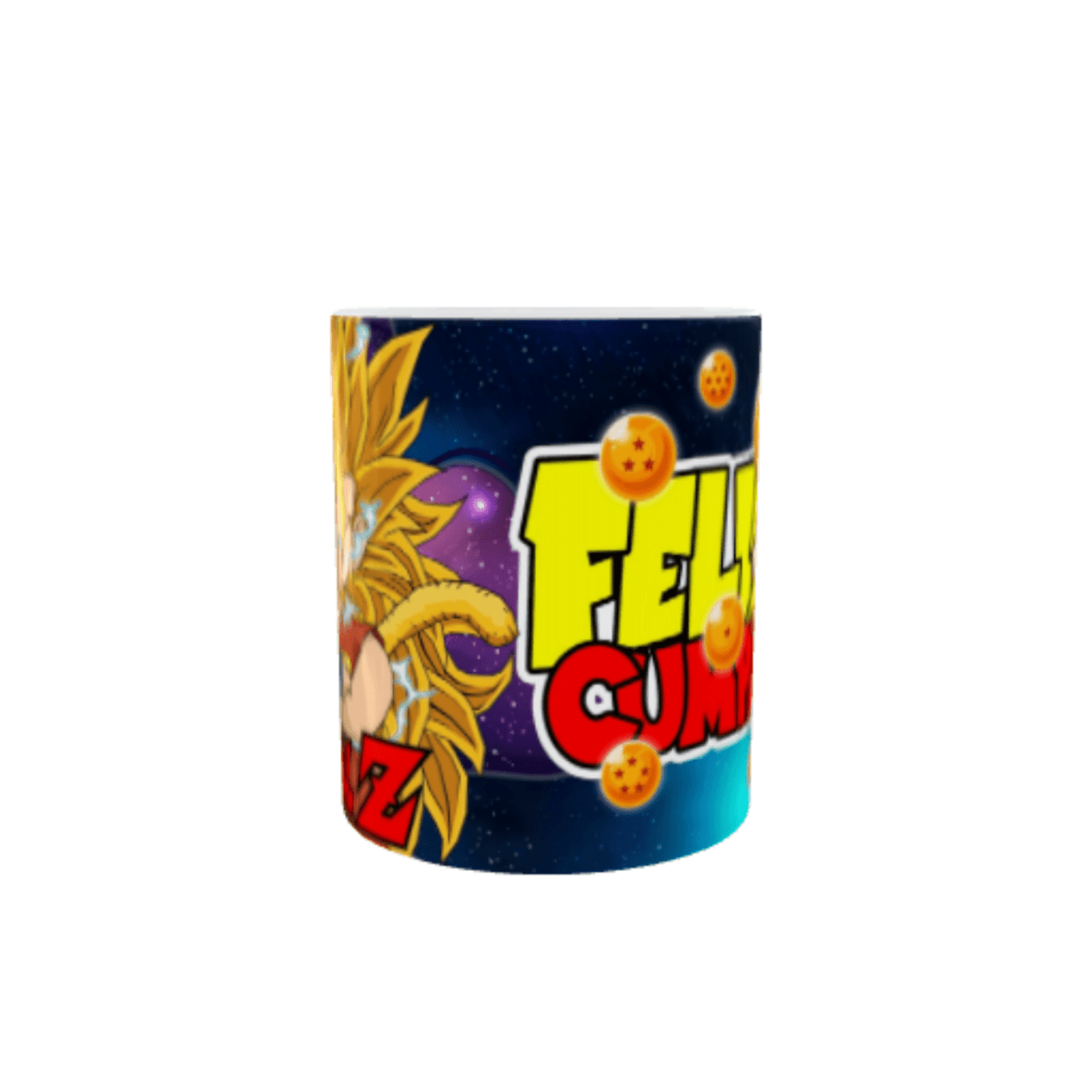 Taza Cumpleaños Dragon Ball Z – Goku Super Saiyan - 3
