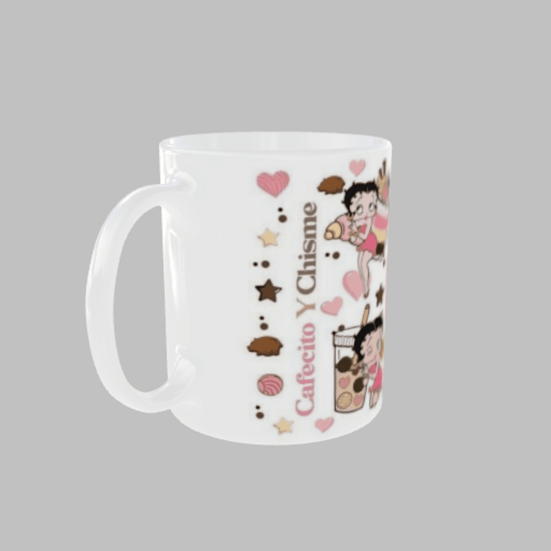 Taza Betty Boop “Cafecino y Chisme” - 5