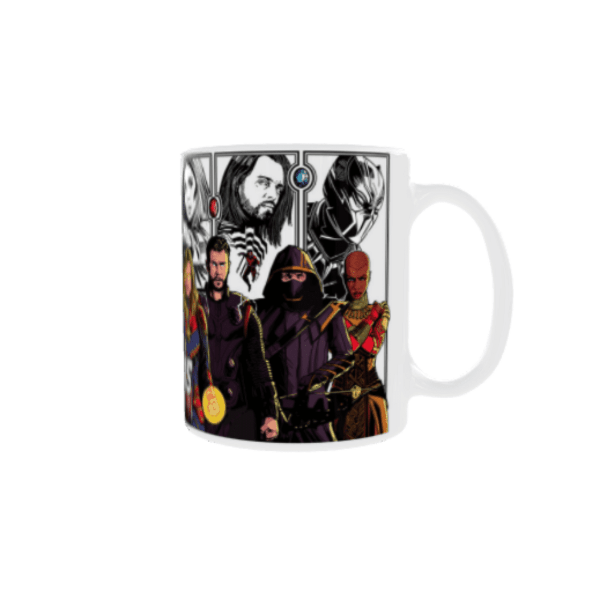 Taza Avengers – Endgame | Superhéroes en Estilo Cómic - 3