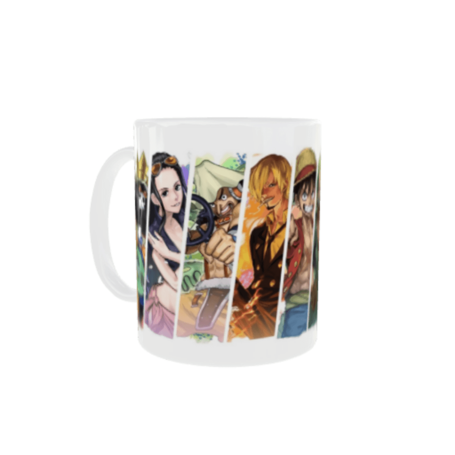 Taza One Piece Monkey D. Luffy y Tripulación - 3