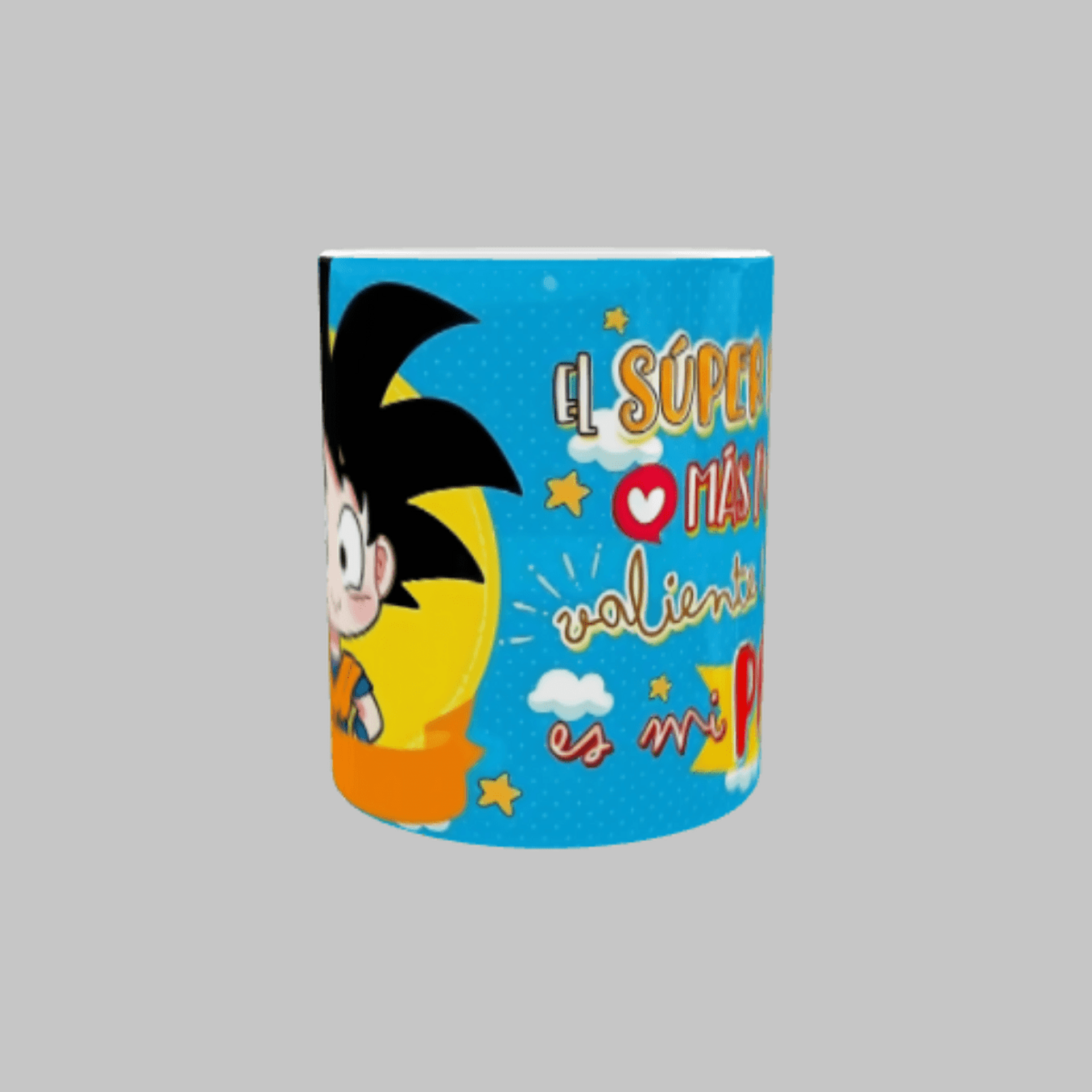 Taza "El superhéroe más fuerte, valiente e increíble es mi papá" – ¡Para el mejo - 7