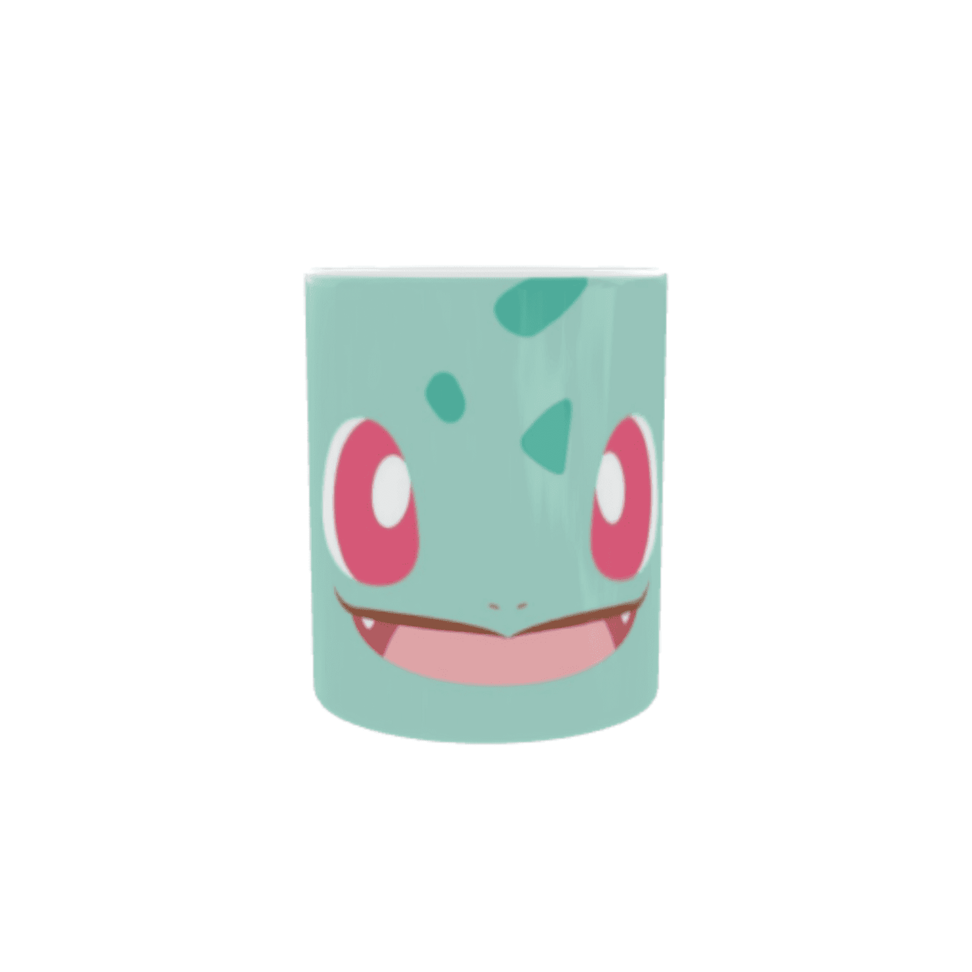 Taza Cara de Bulbasaur – ¡Despierta con tu Pokémon Planta favorito! - 1
