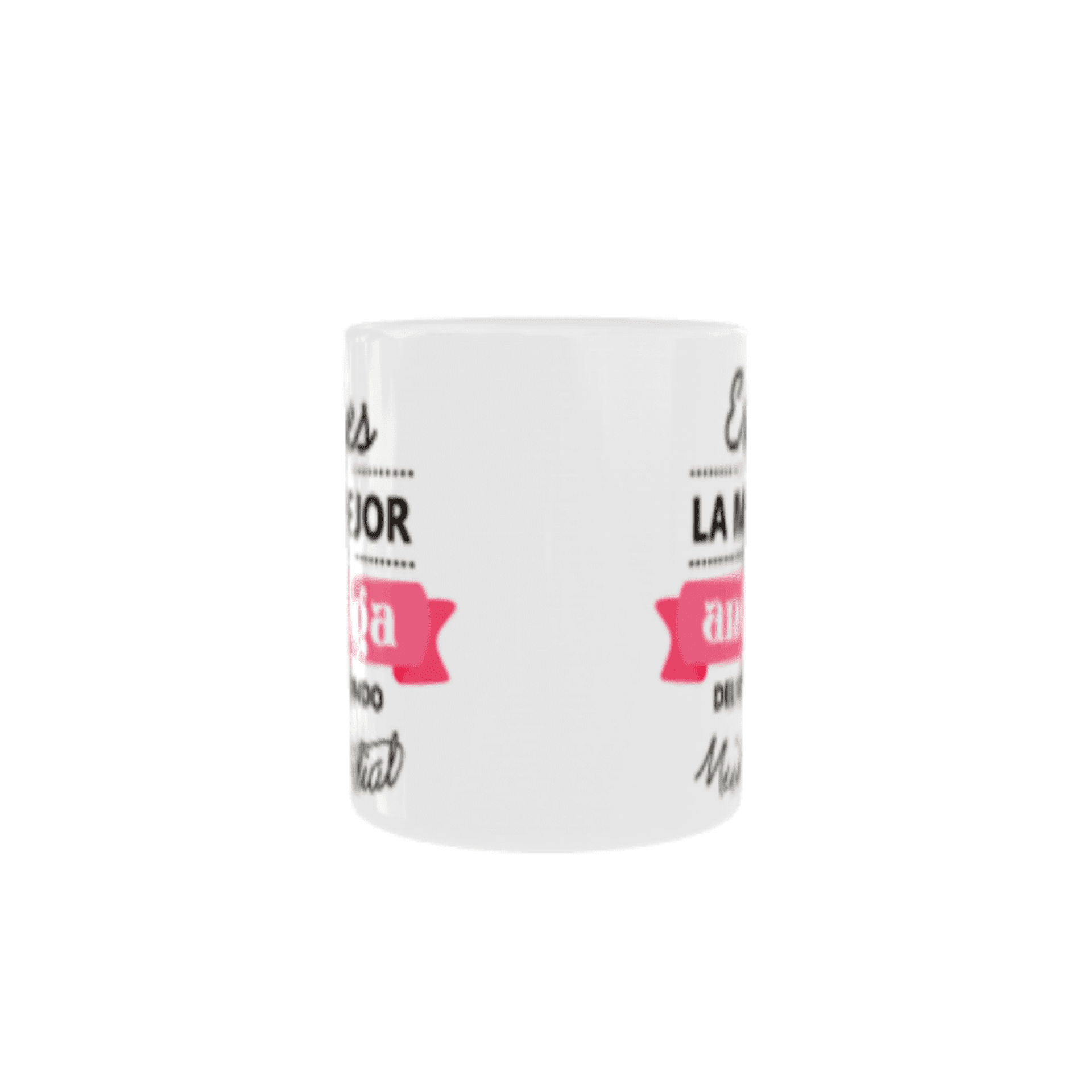 Taza Eres la Mejor Amiga del Mundo Mundial - 3