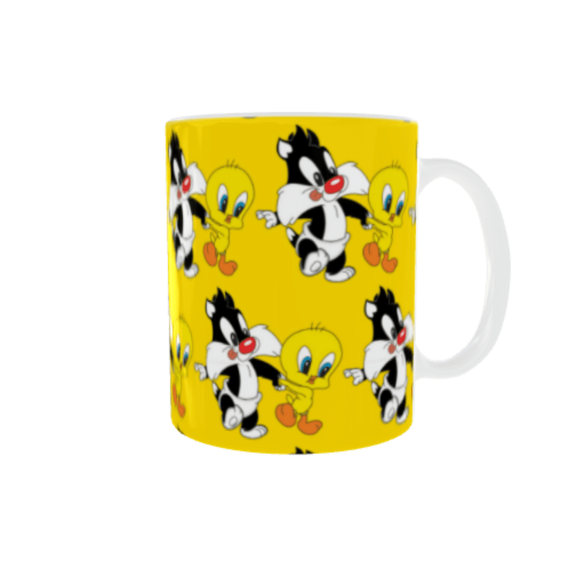 Taza Silvestre y Piolin Bebés Looney Tunes - 2