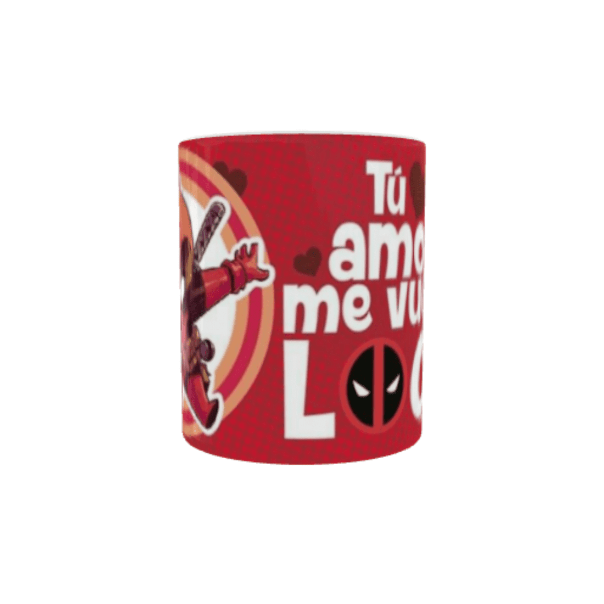 Taza Deadpool – "Tu amor me vuelve loco" - 4