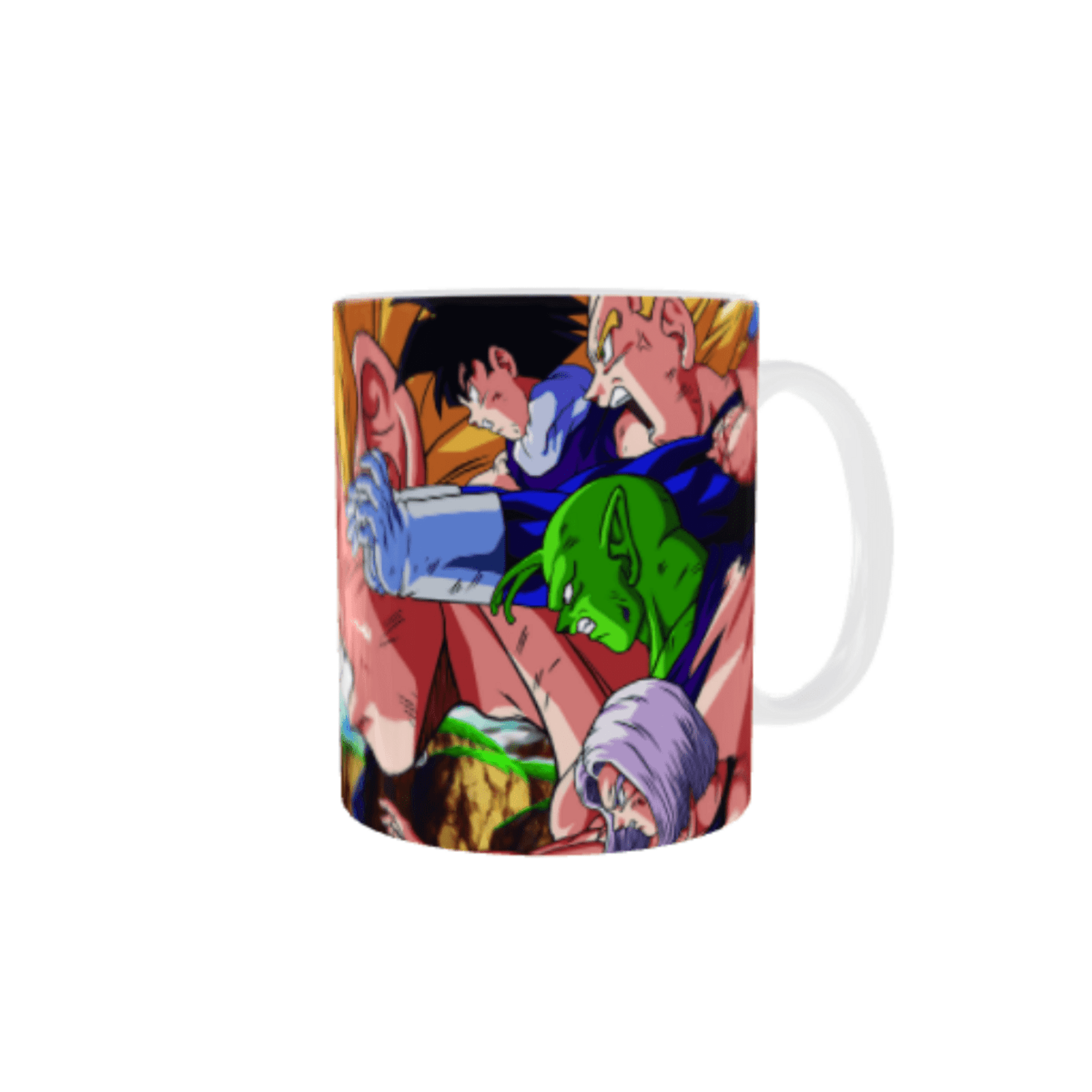 Taza Dragon Ball – Cell vs Guerreros Z | Goku, Gohan, Vegeta - 4