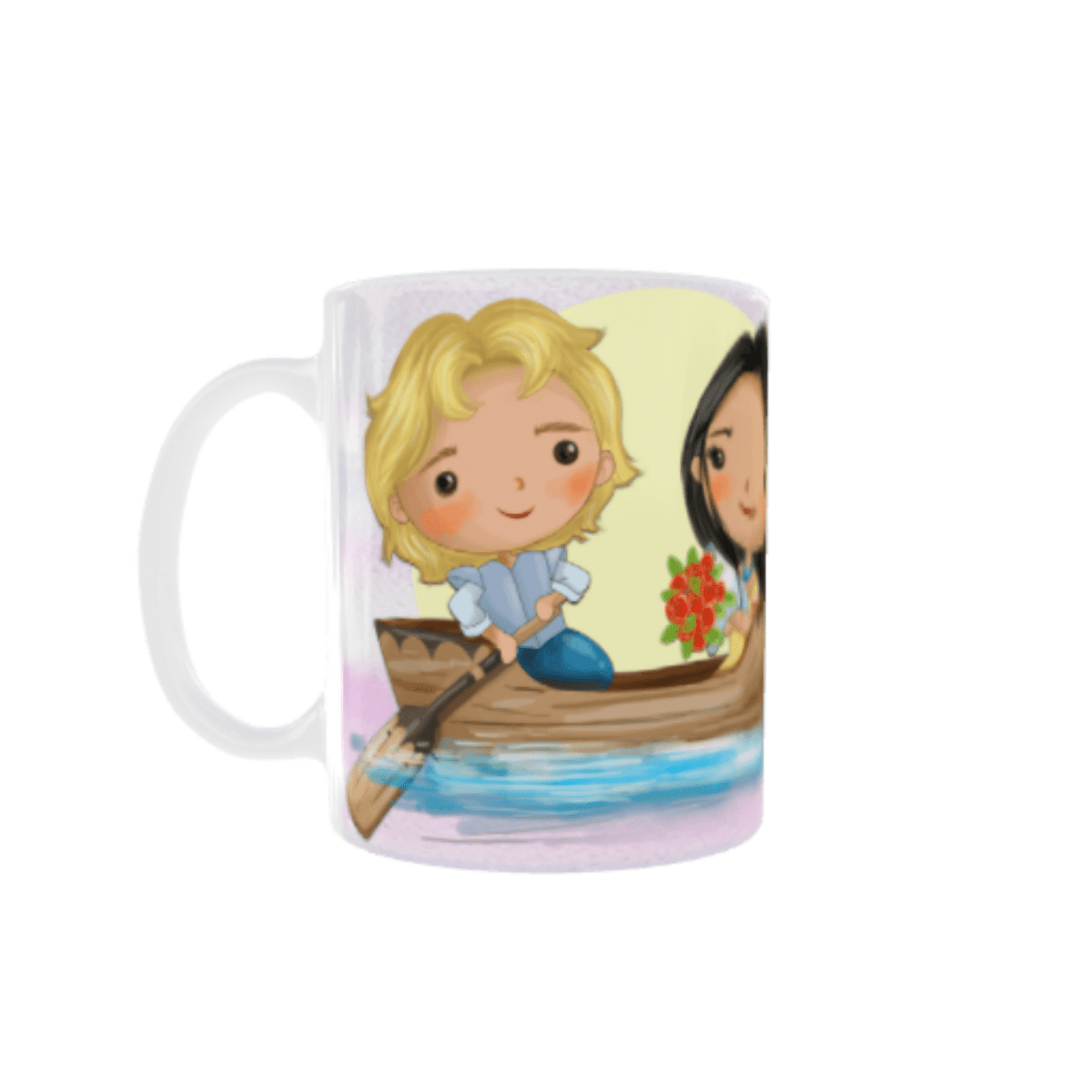 Taza Pocahontas y John Smith – “Dime dónde y nos perdemos juntos” - 5