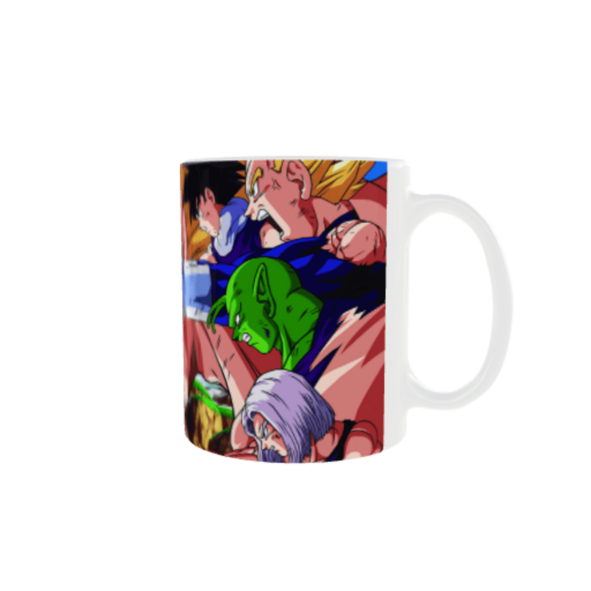 Taza Dragon Ball – Cell vs Guerreros Z | Goku, Gohan, Vegeta - 6