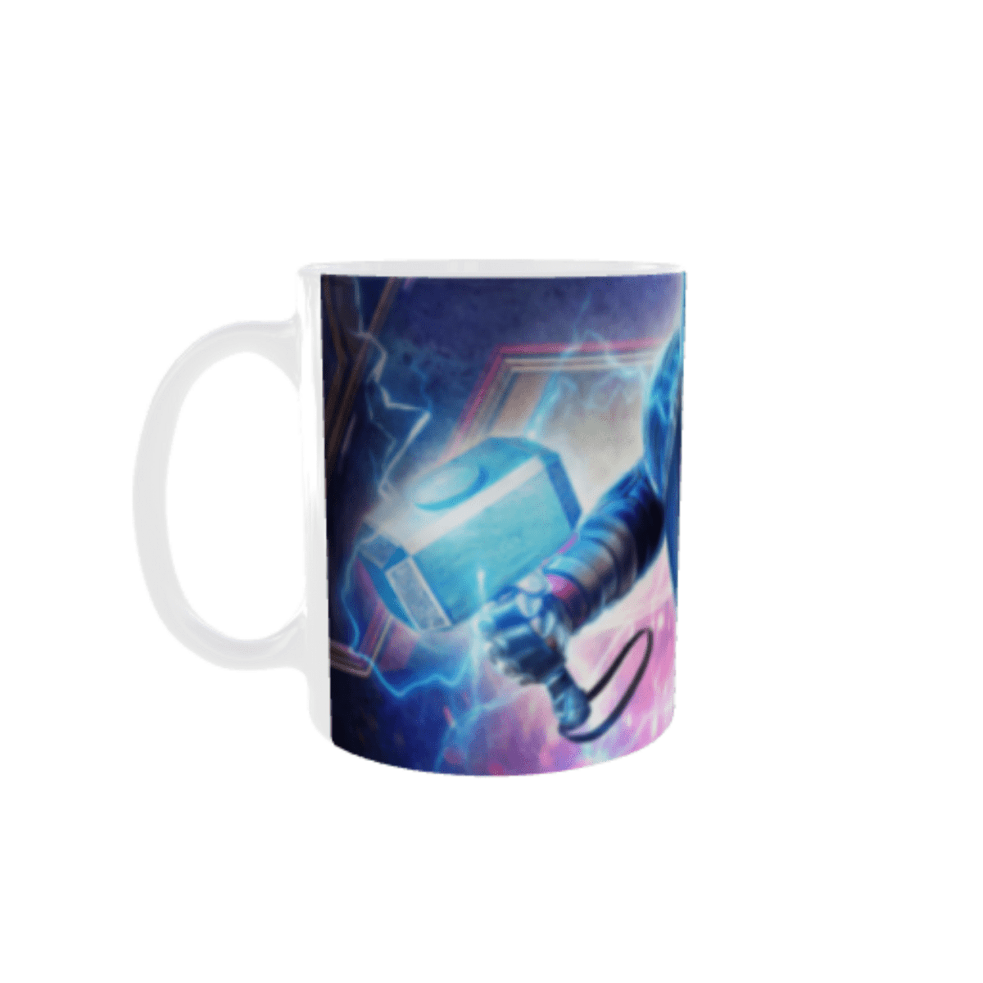 Taza Capitán América con Mjolnir - 4