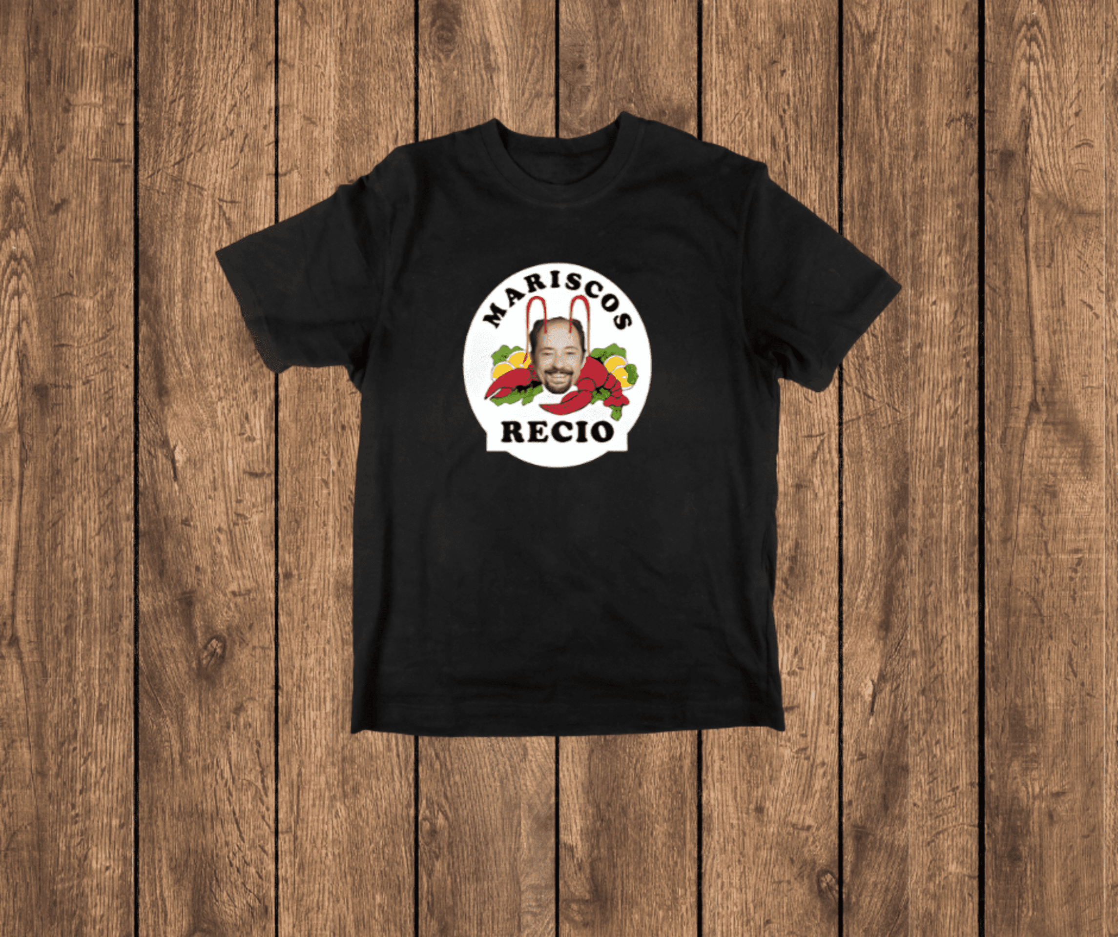 Camiseta Mariscos Recio negra - 2