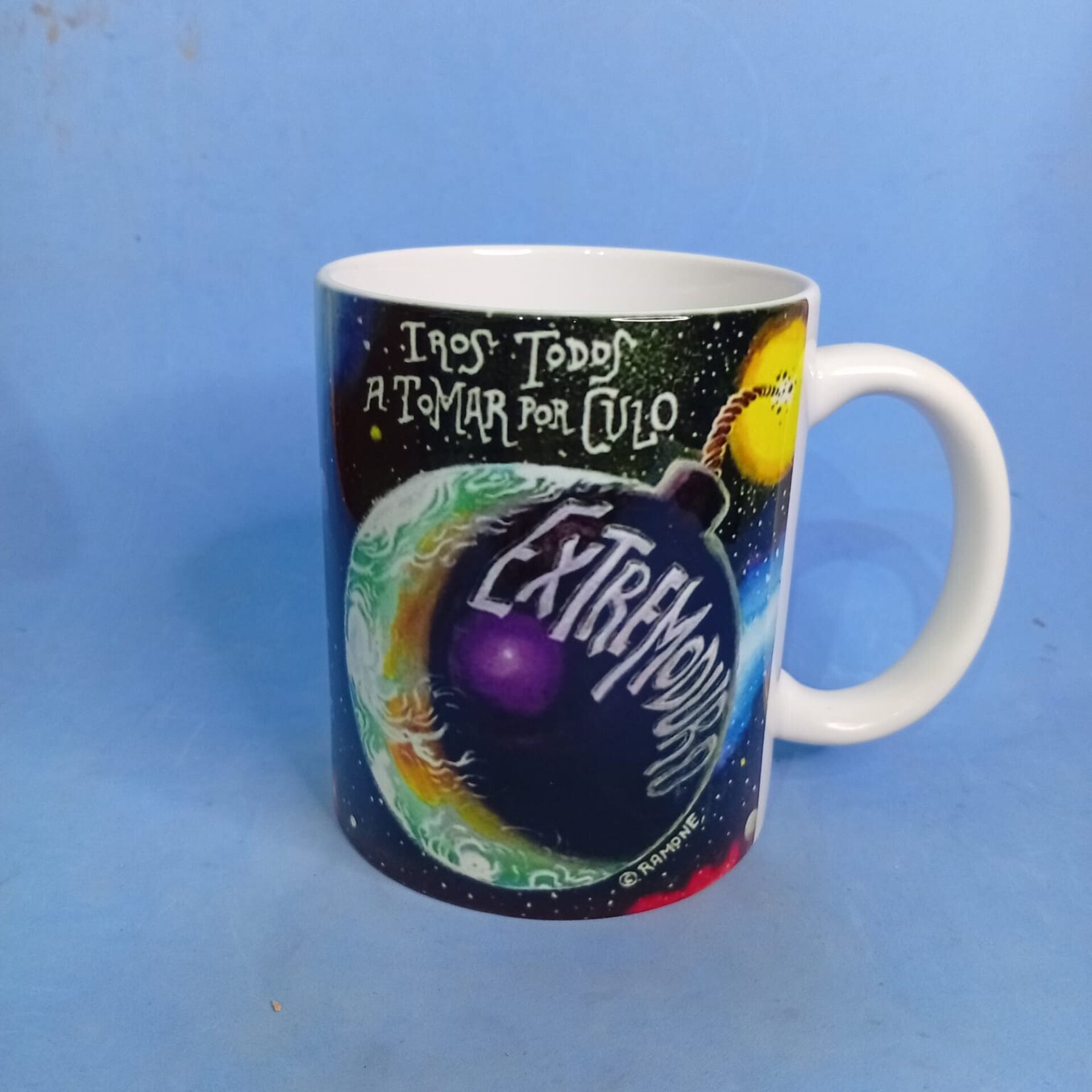 Taza EXTREMODURO “Iros todos a tomar por culo” - 5