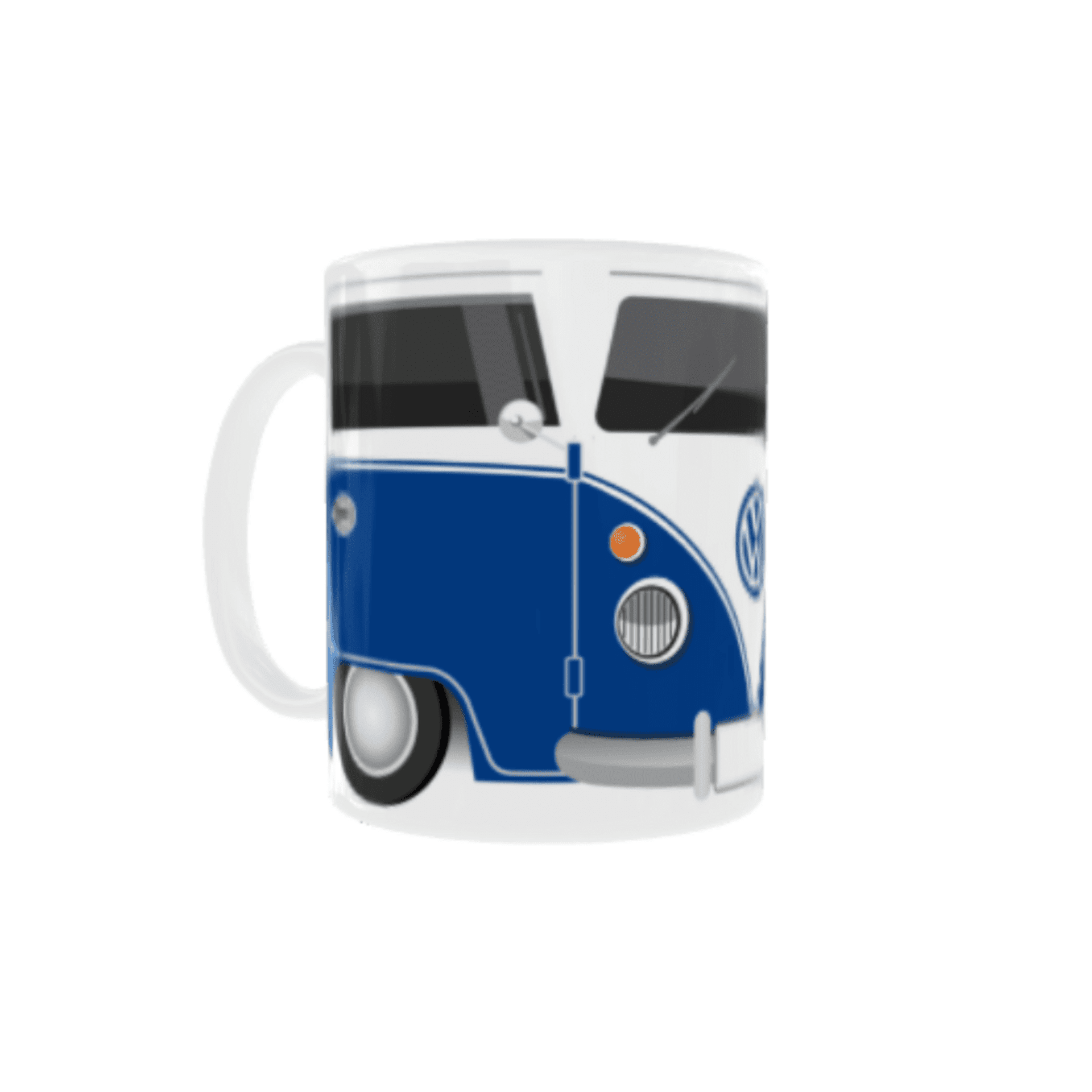 Taza Furgoneta Volkswagen Hippie Azul VW - 5