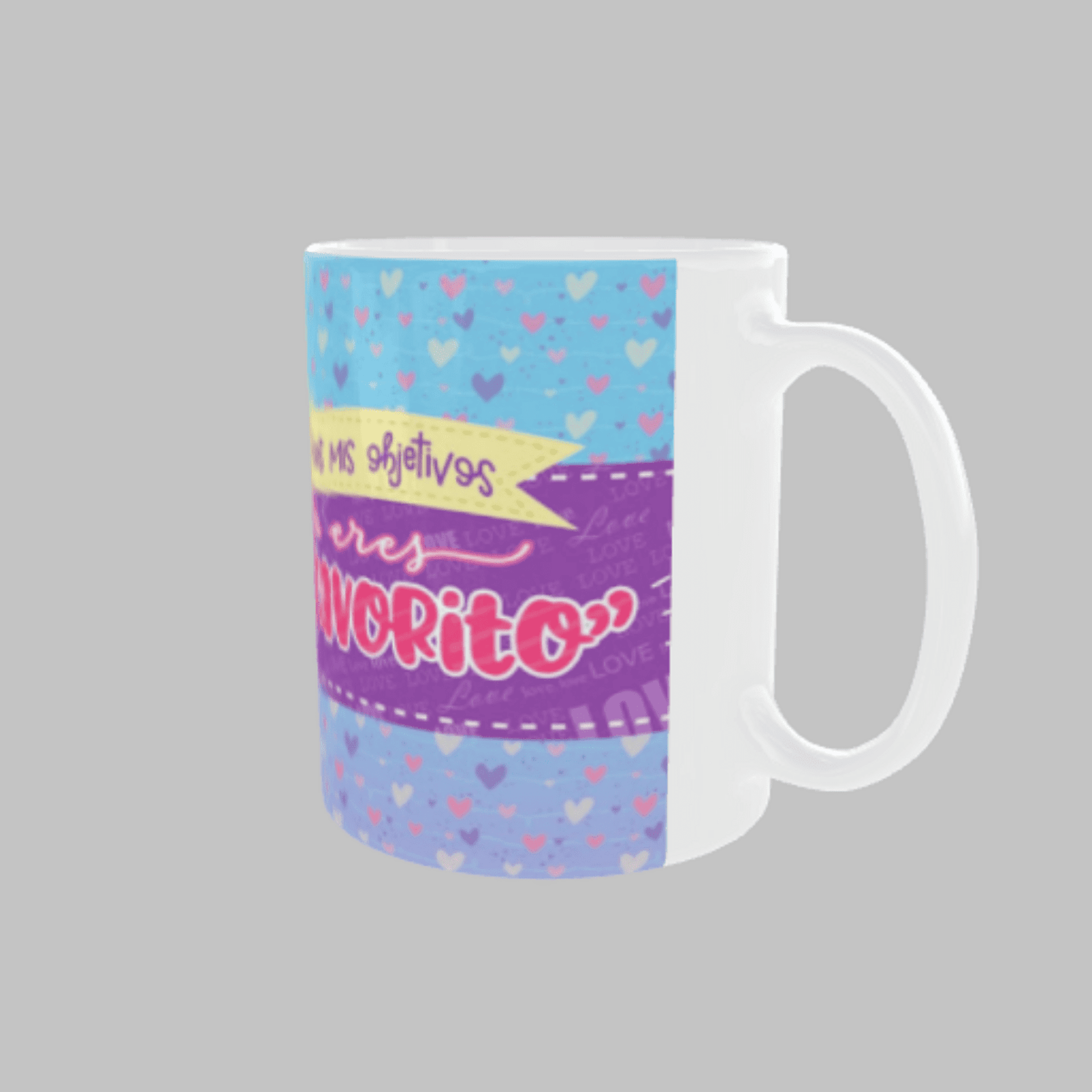 Taza “De Todos Mis Objetivos, Tú Eres Mi Favorito, Te Amo” - 5