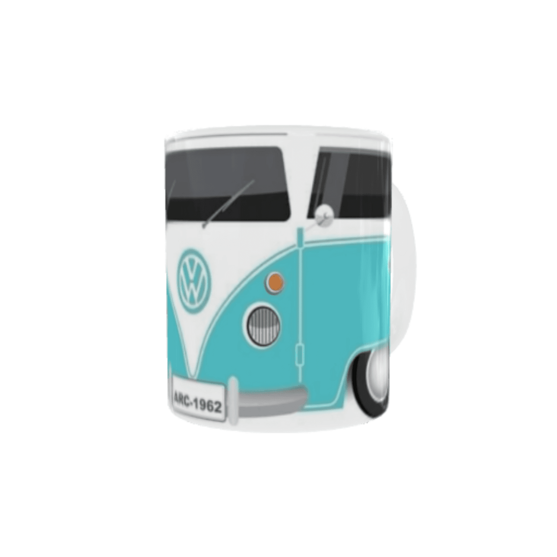 Taza Furgoneta Volkswagen Hippie Turquesa VW - 2