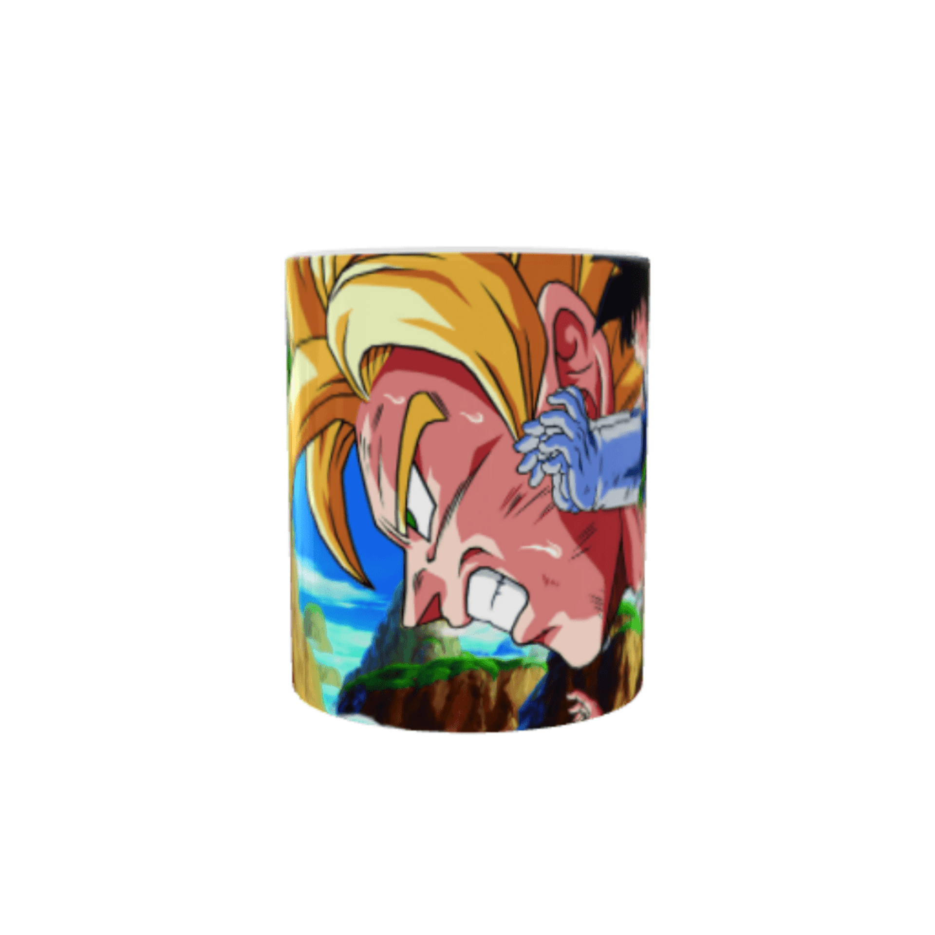 Taza Dragon Ball – Cell vs Guerreros Z | Goku, Gohan, Vegeta - 3