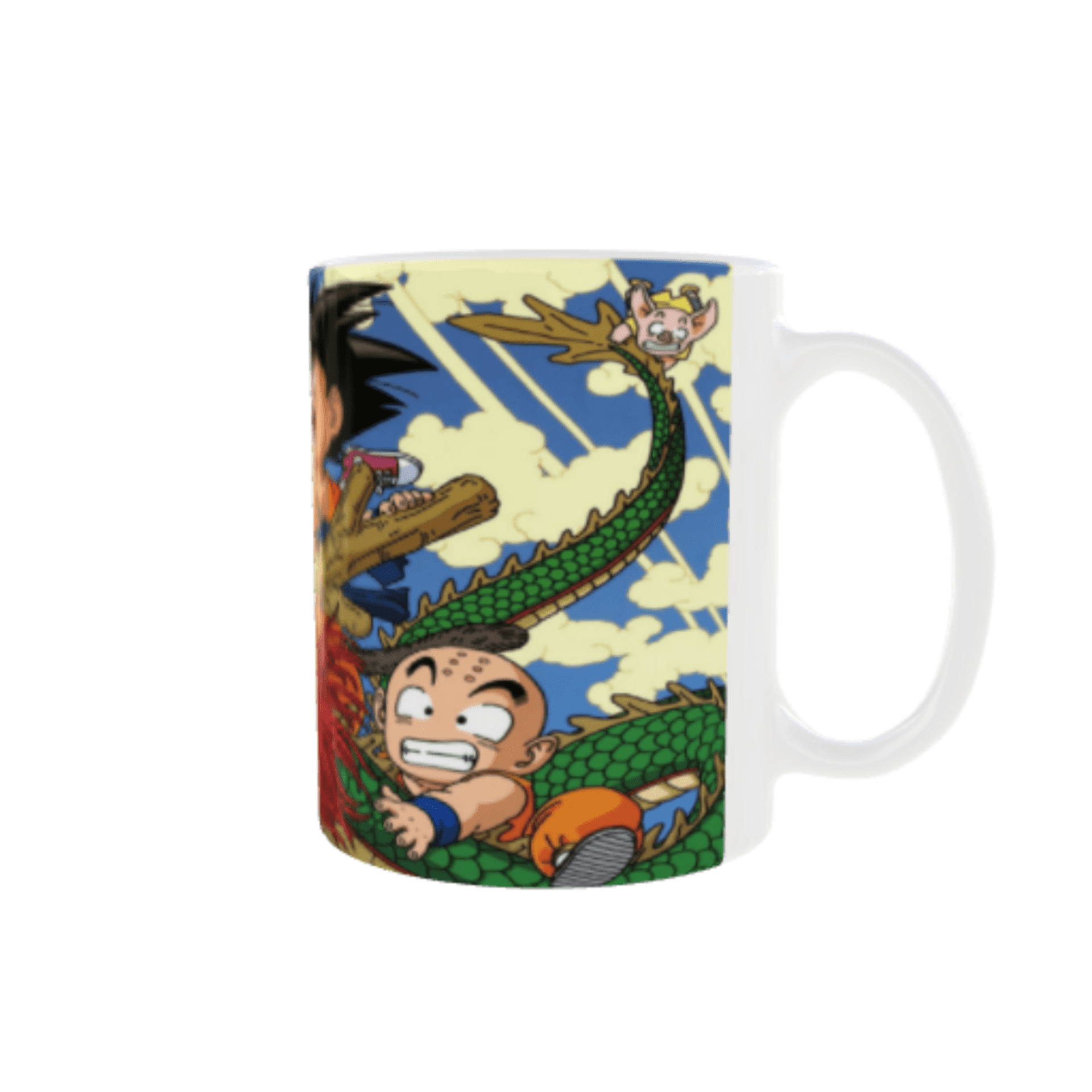 Taza Dragon Ball con Shenron y Personajes Clásicos - 4