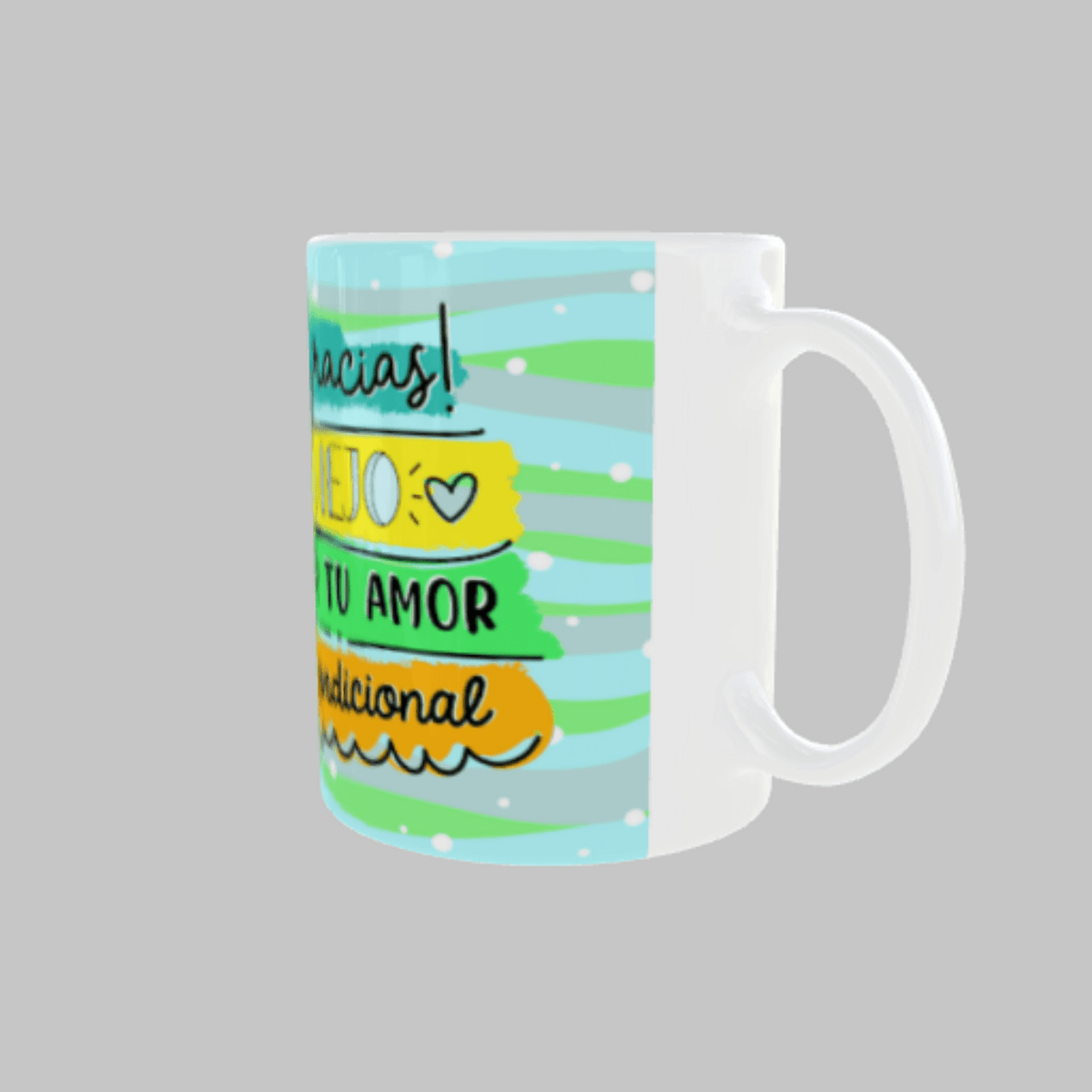 Taza “Gracias viejo por tu amor incondicional” - 5