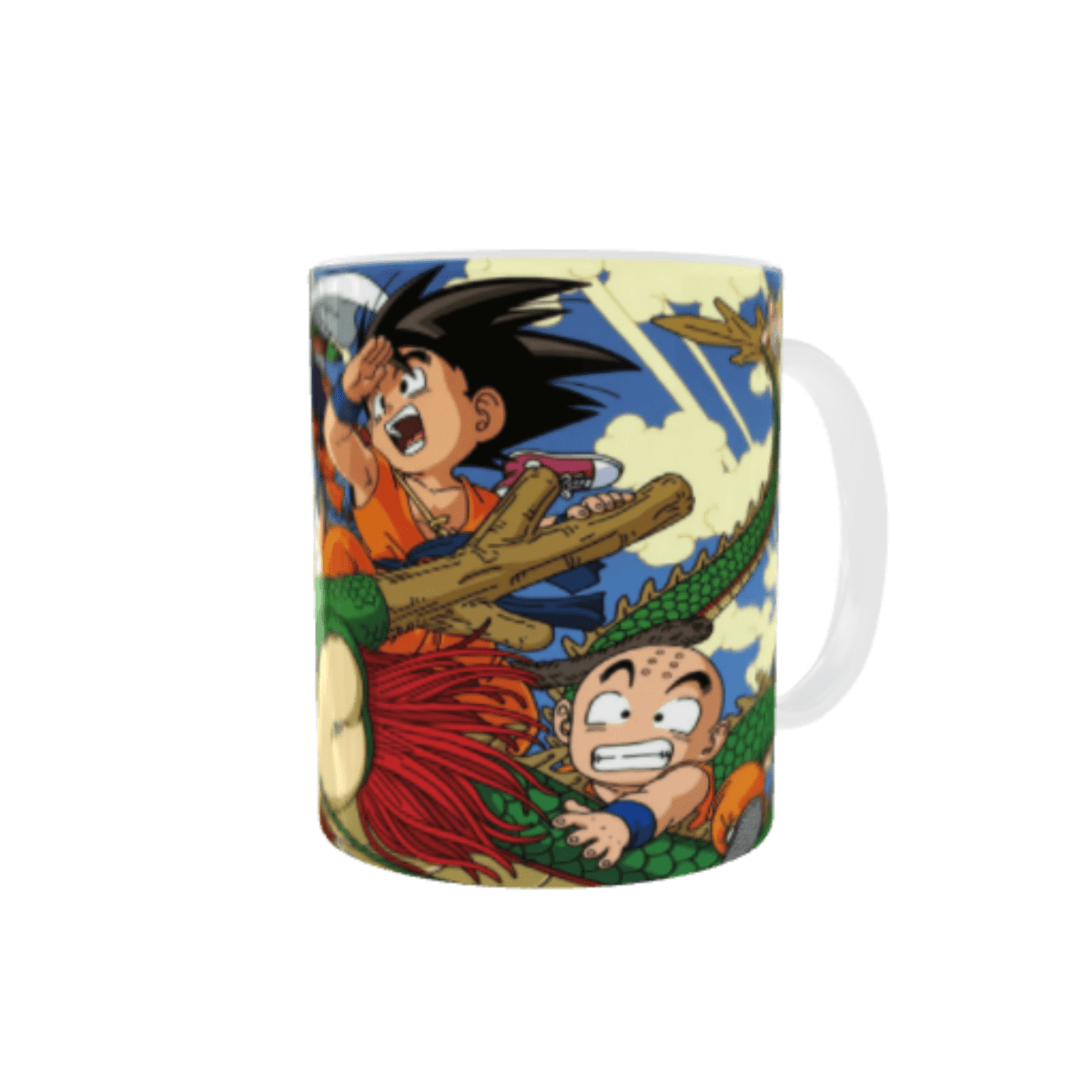 Taza Dragon Ball con Shenron y Personajes Clásicos - 2