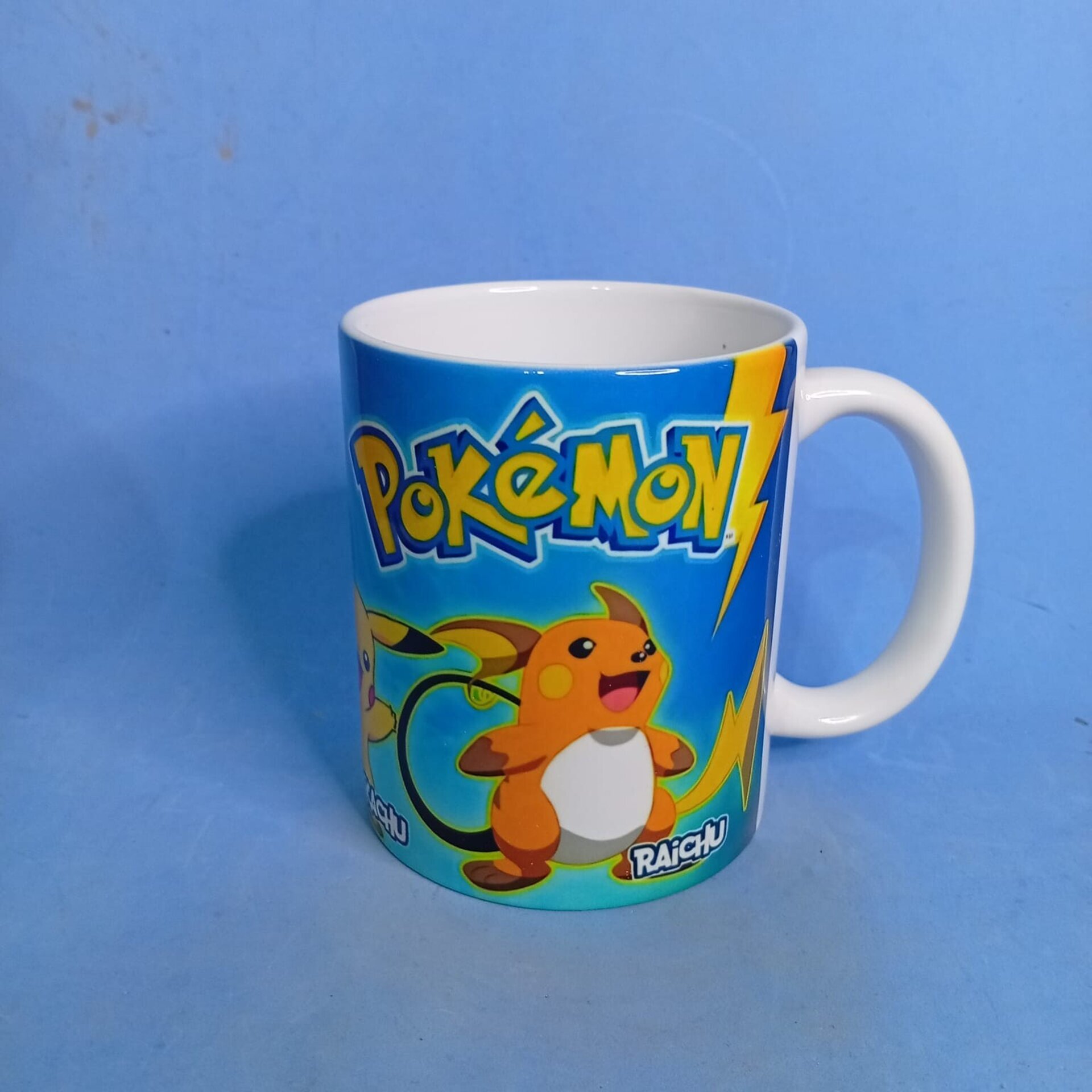 Taza Pokémon – Ash, Pichu, Pikachu y Raichu - 3