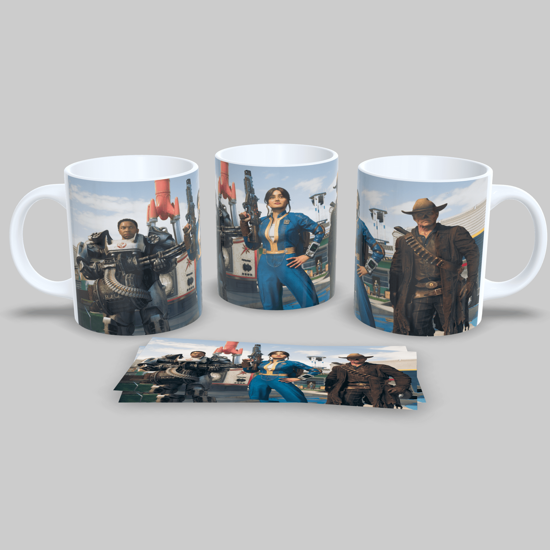 Taza Personajes Fallout Serie TV - 1