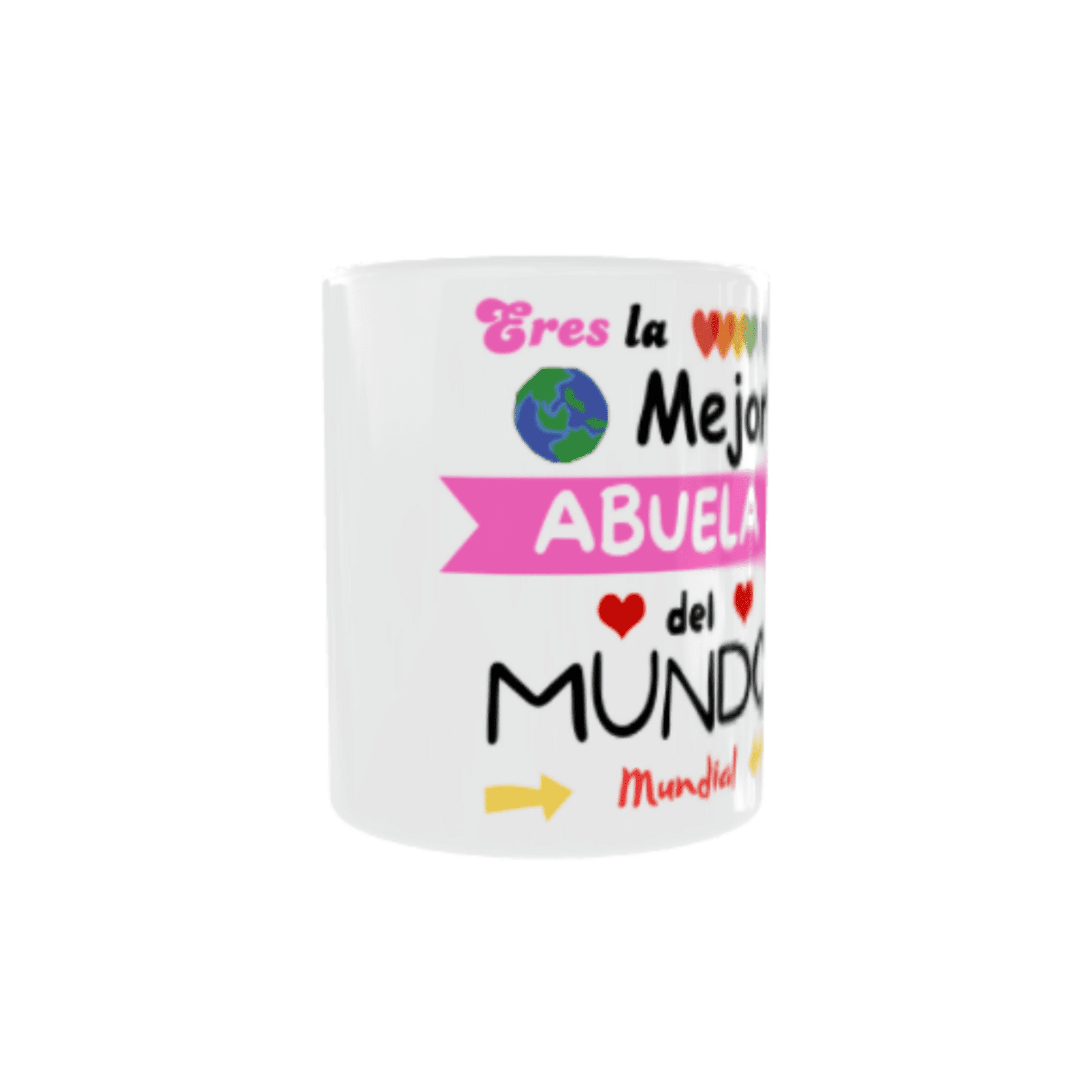 Taza "La Mejor Abuela del Mundo Mundial" – Regalo con Amor - 5