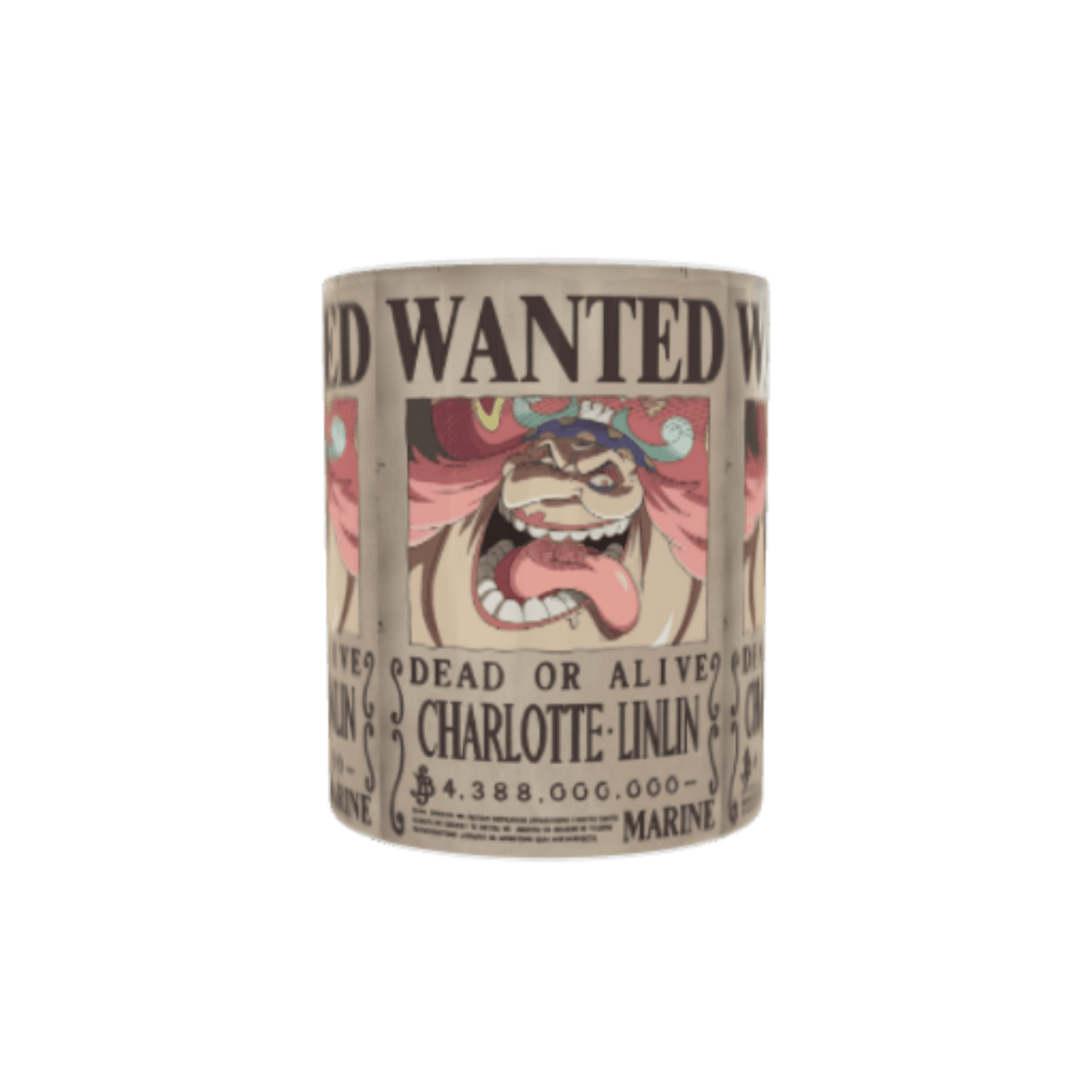 Taza Cartel Wanted – Charlotte Linlin "Big Mom" | One Piece - 3