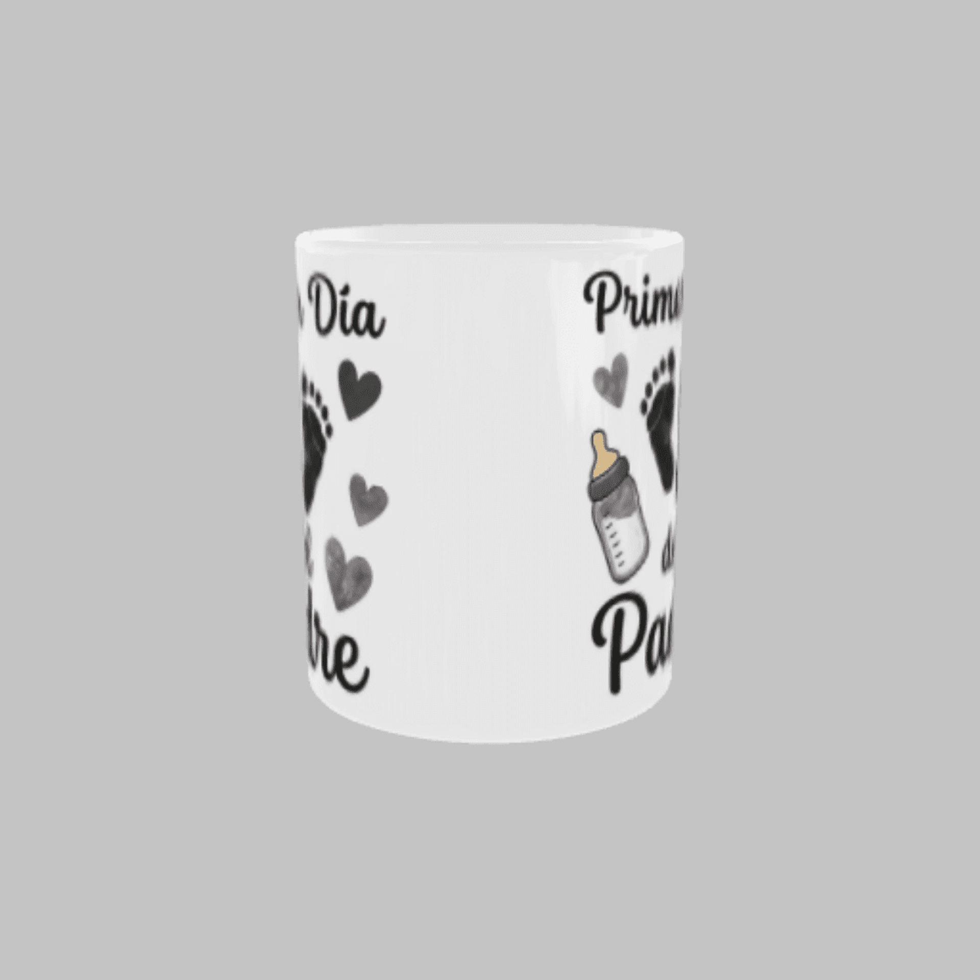 Taza Primer Día del Padre | Color a Elegir | Regalo Especial Papá Primerizo - 7