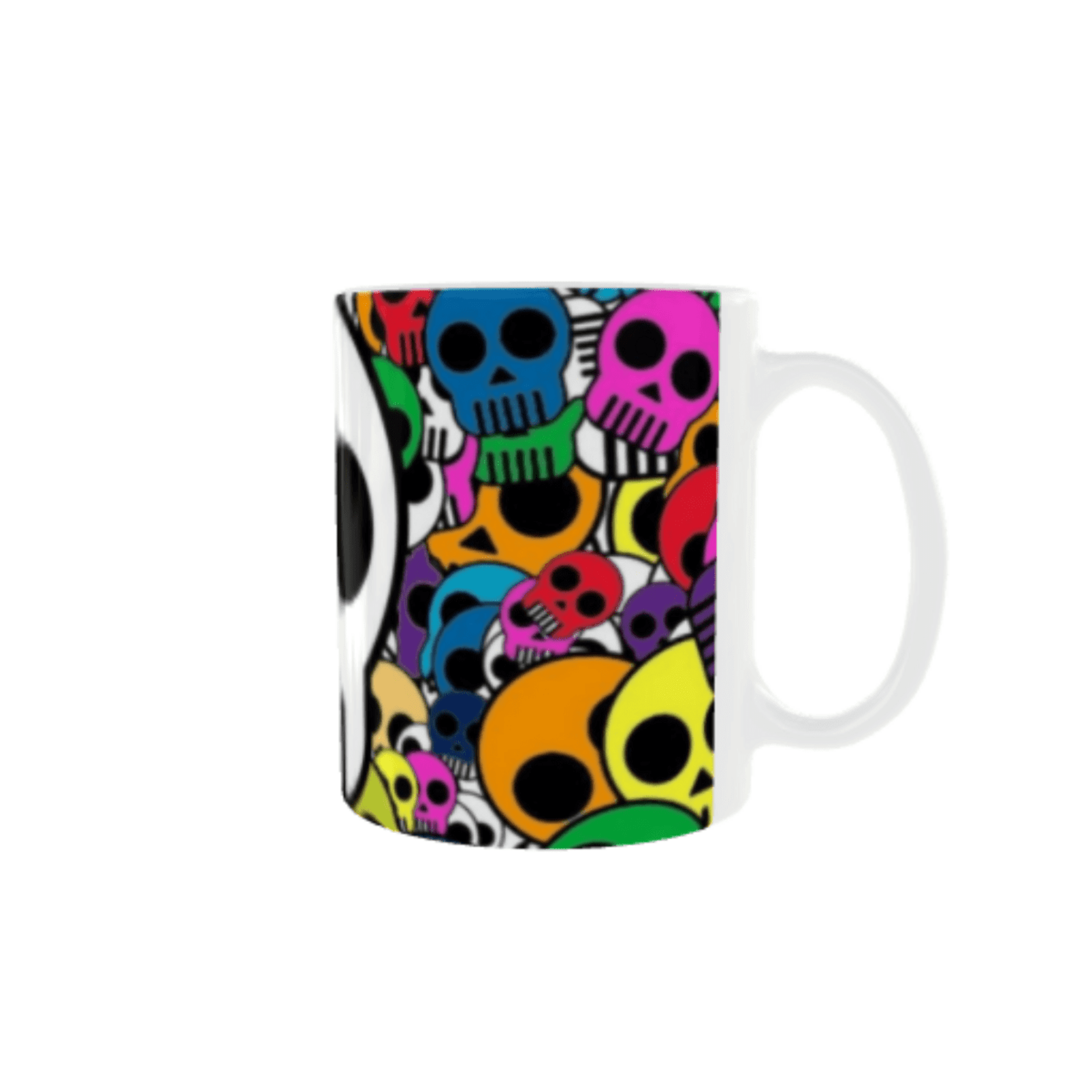 Taza Calaveras Multicolor - 2