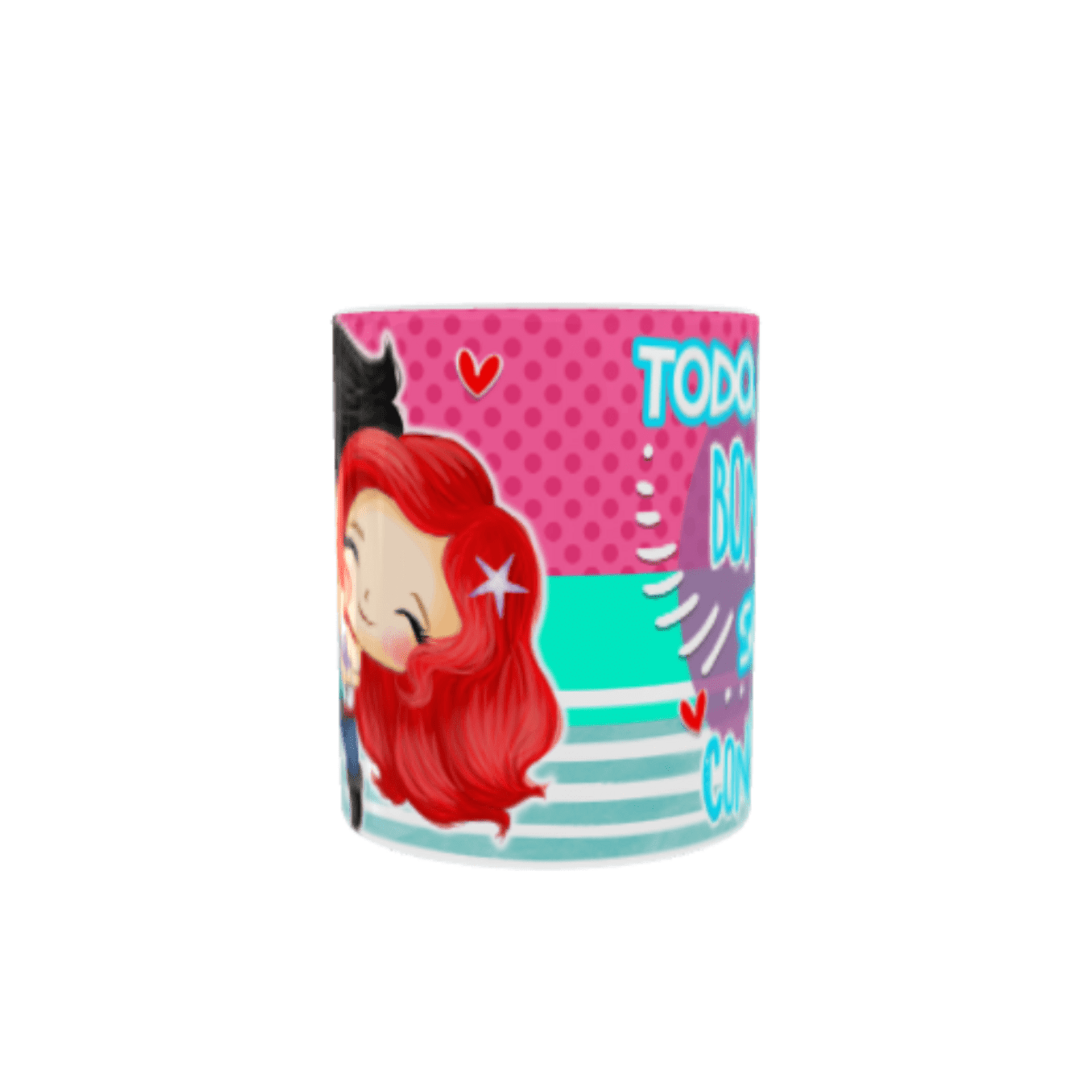 Taza Ariel y Eric – “Todo es más bonito si estás conmigo” - 4