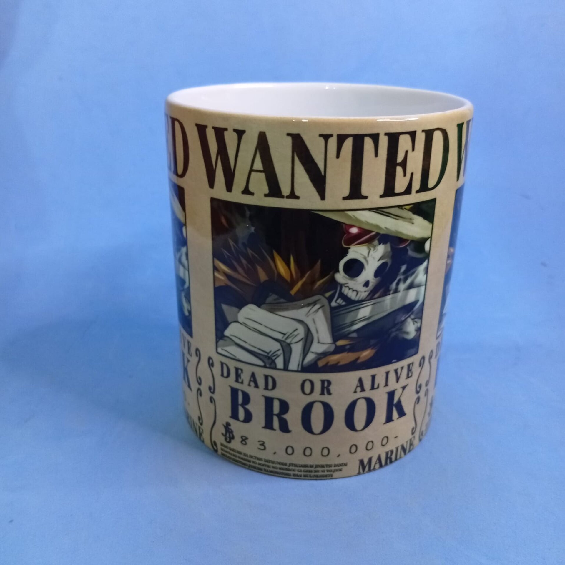 Taza Cartel Wanted – Se Busca Brook | One Piece - 2