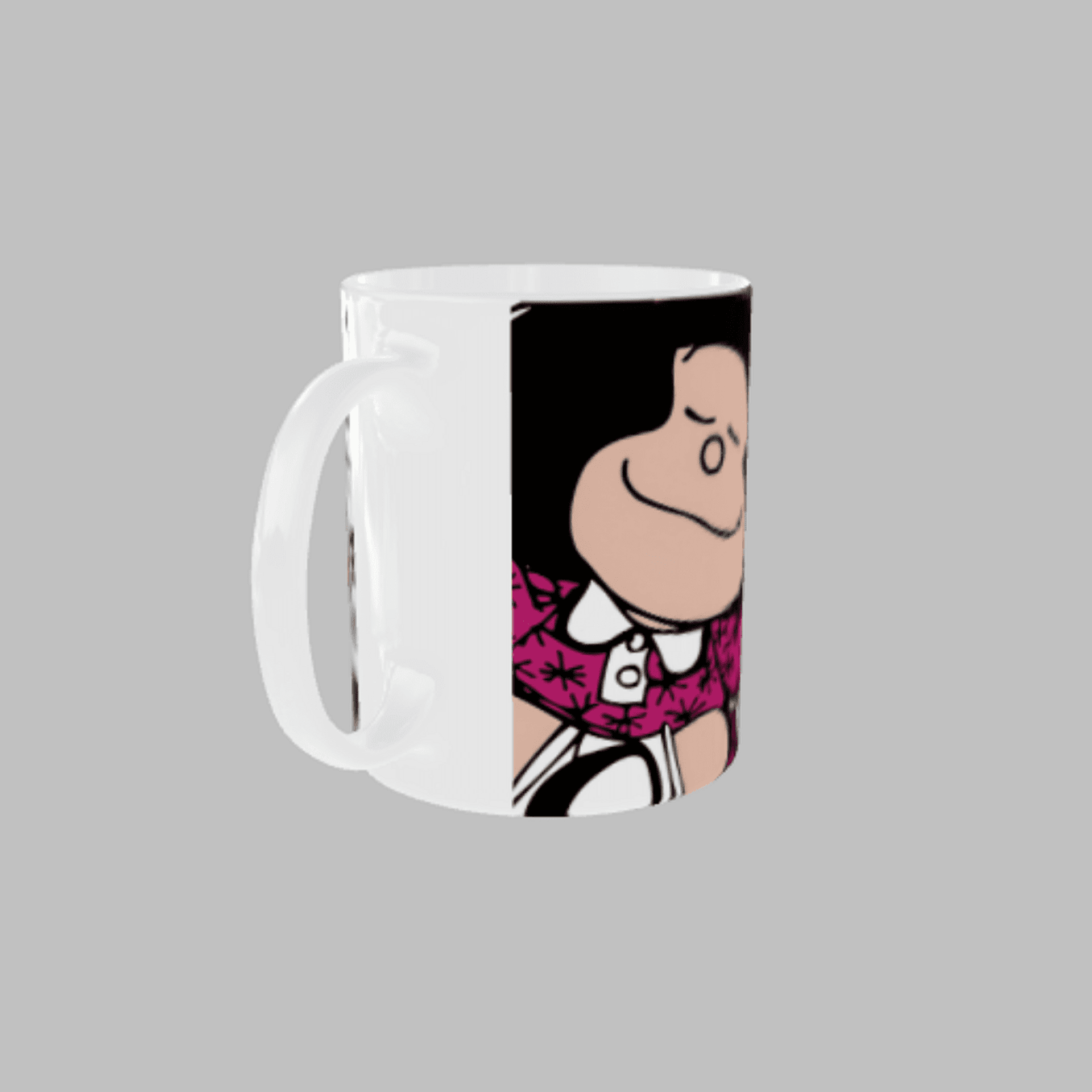 Taza Mafalda “Buen día mundo, buen día gente buena de toda la tierra” - 5