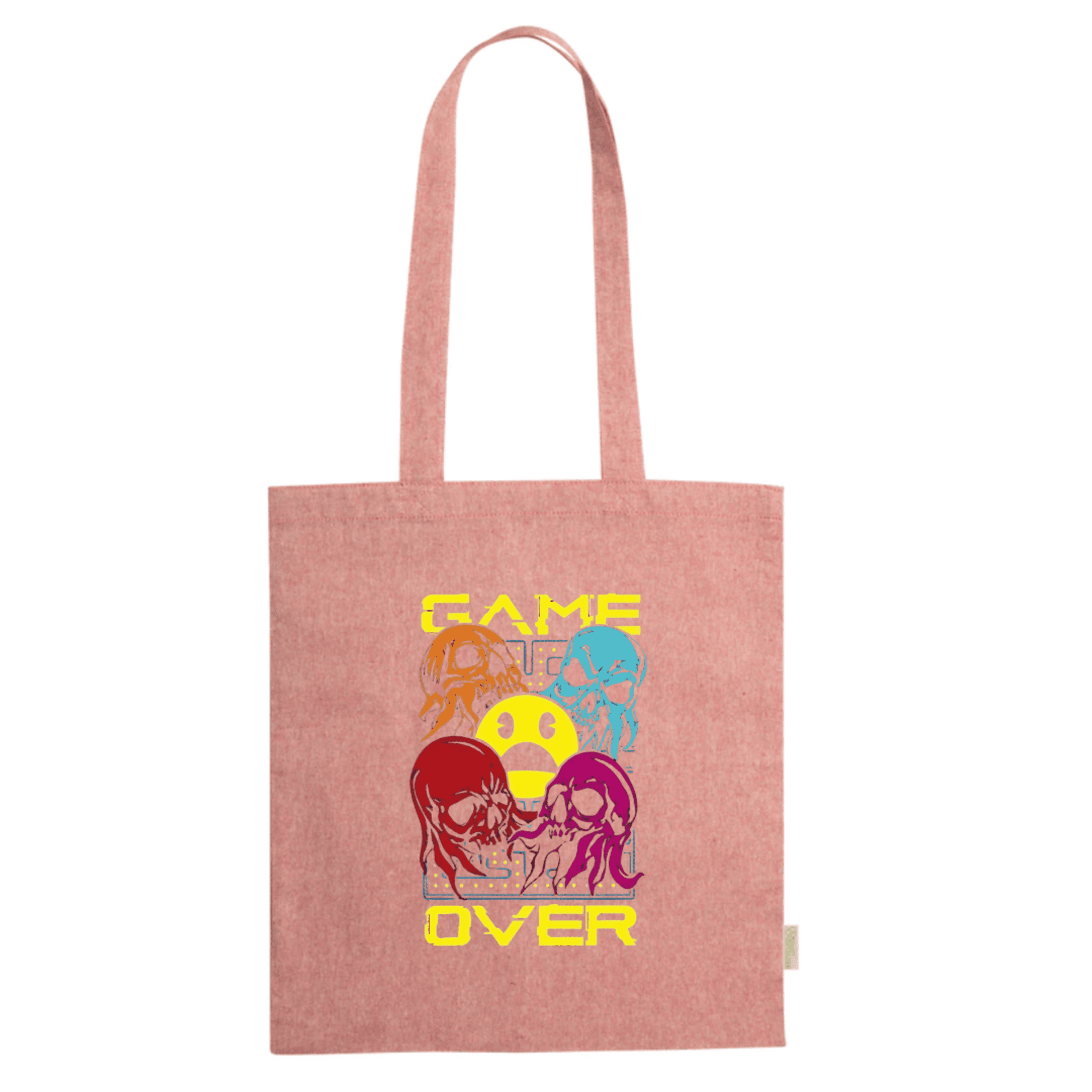 Tote Bag Game Over 100% Algodón Reciclado - 5