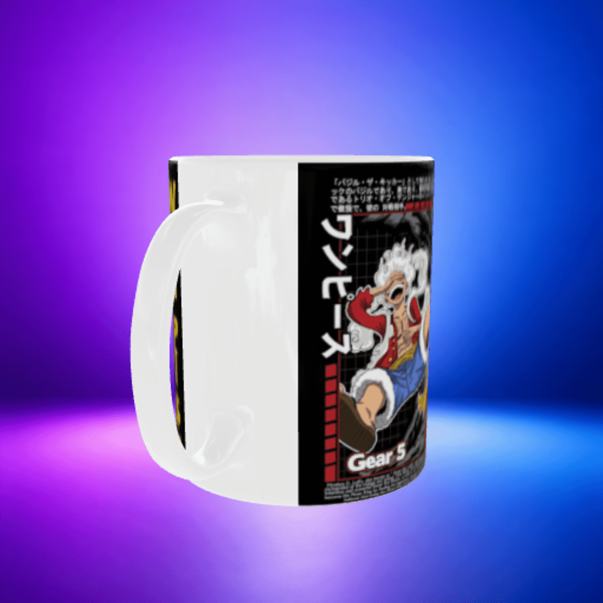 Taza Monkey D Luffy Gear 5 One Piece - 2